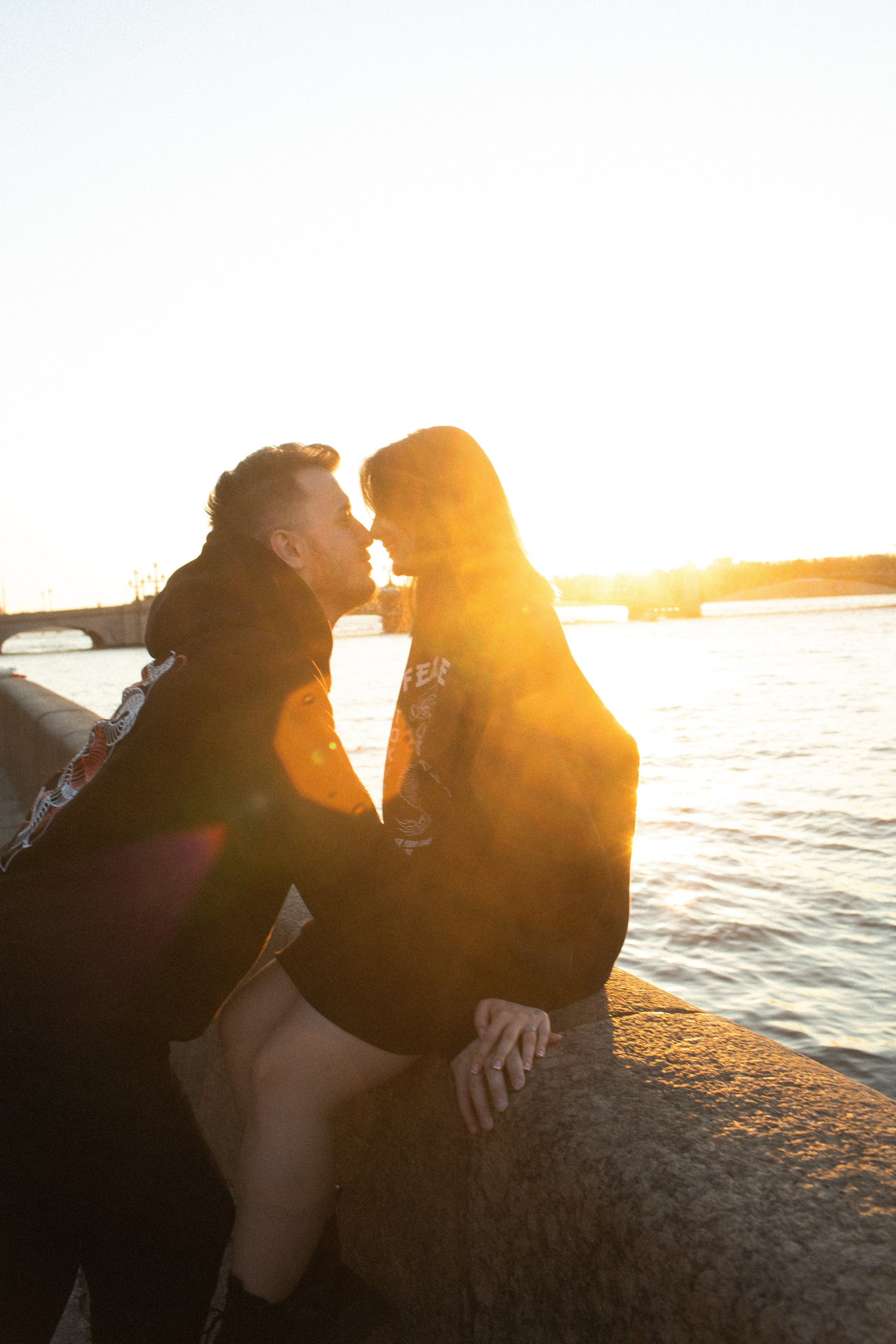 Любовь на закате. Елизавета Стеклянная — свадебный фотограф в Санкт-Петербурге