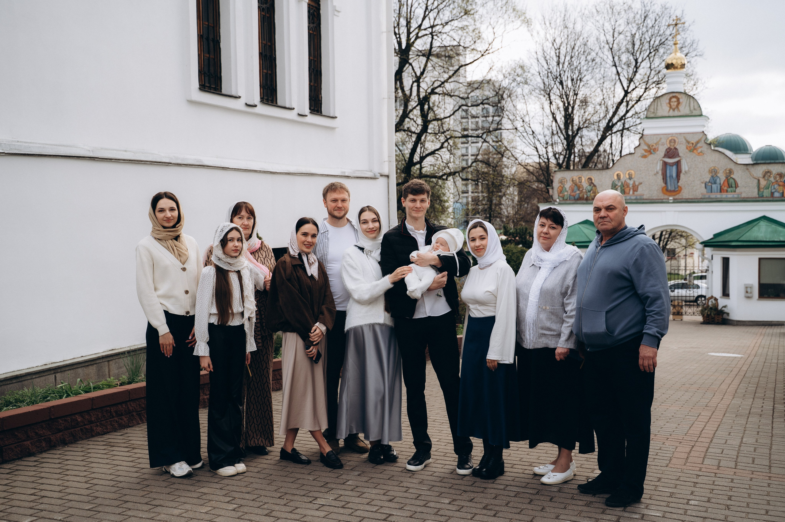 Крещение Артура (Храм Марии Магдалины). Семейный фотограф в Минске Дарья Дреко