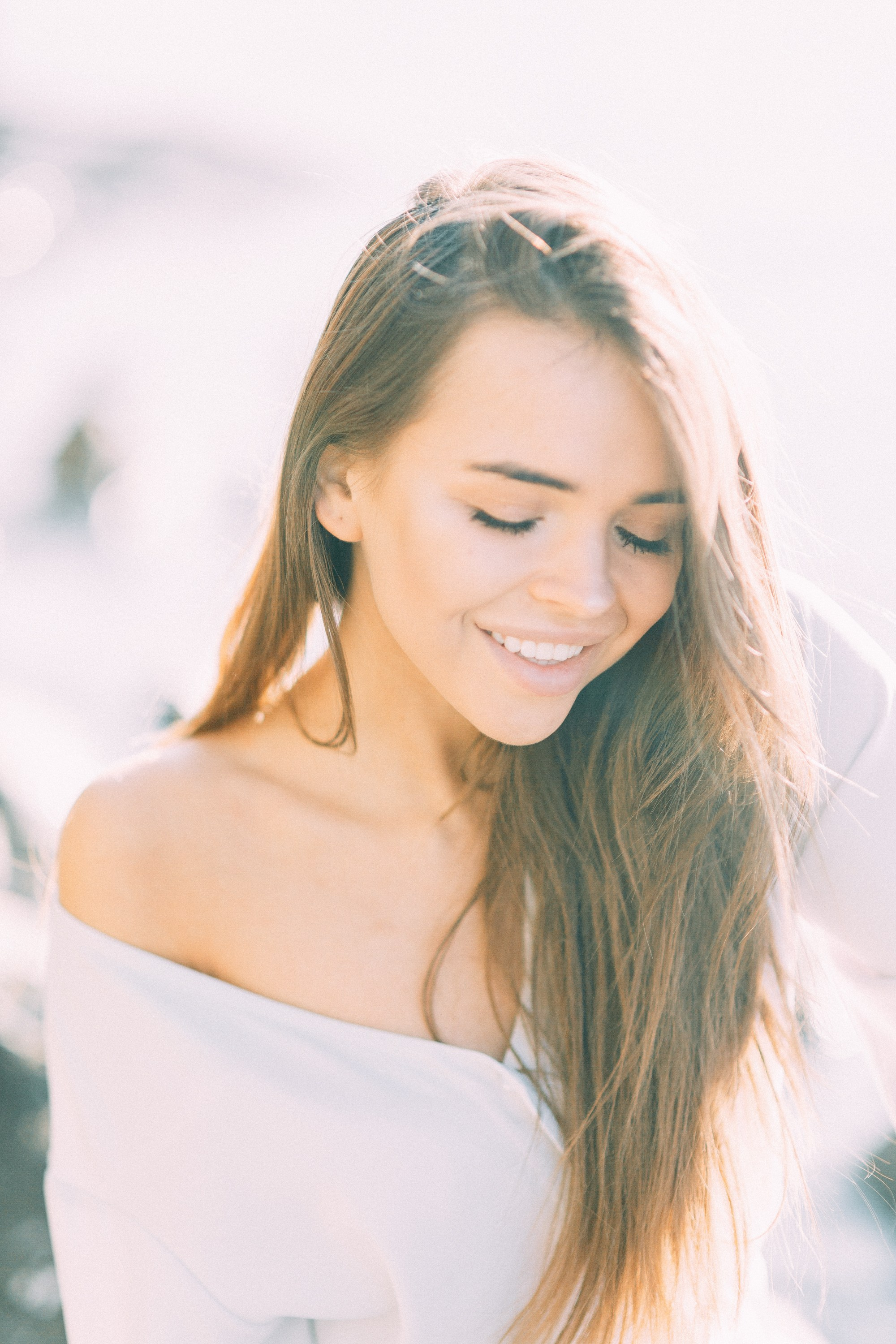 Закатная съемка на озере Тургояк