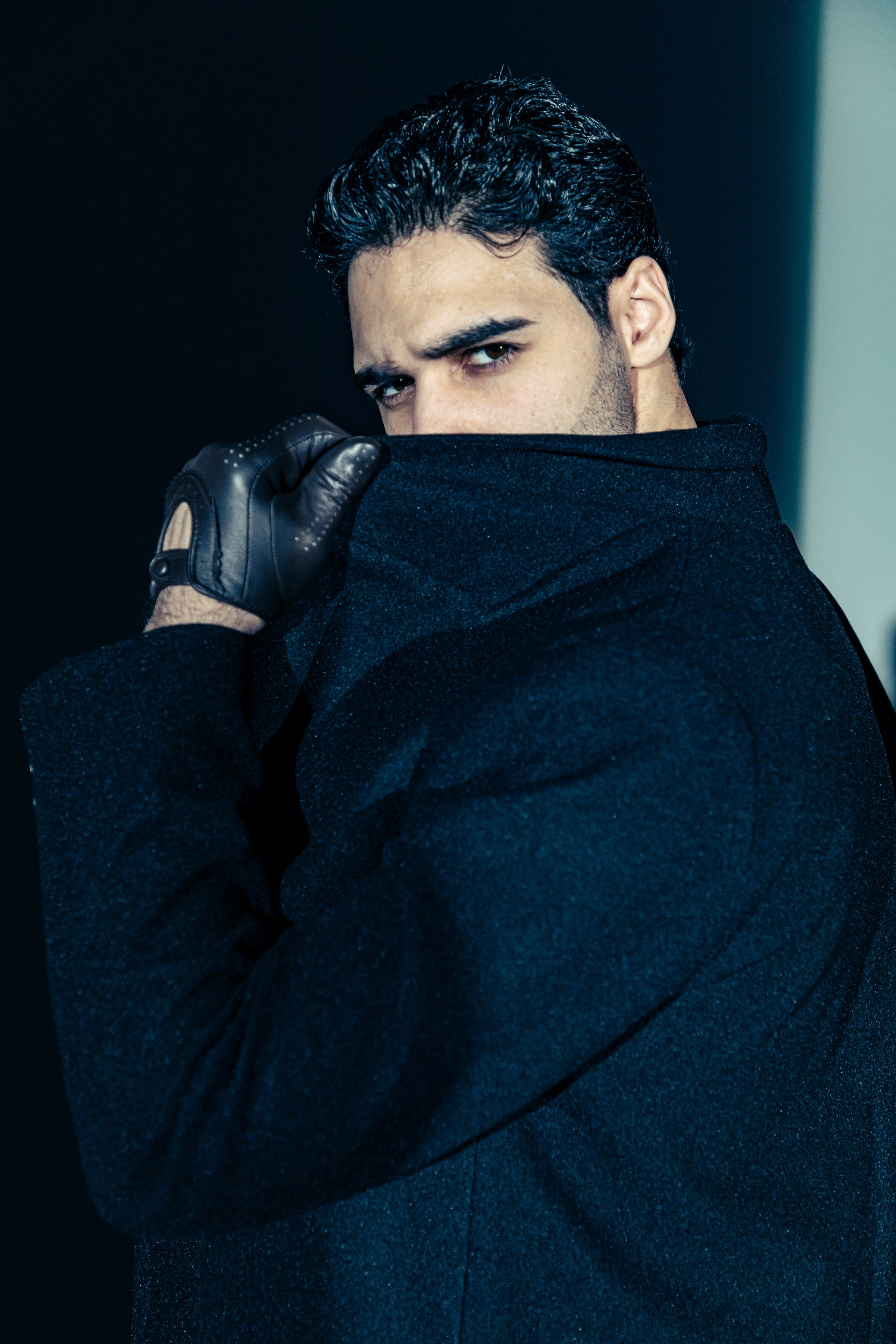 Мужская съемка. Студия. Портрет