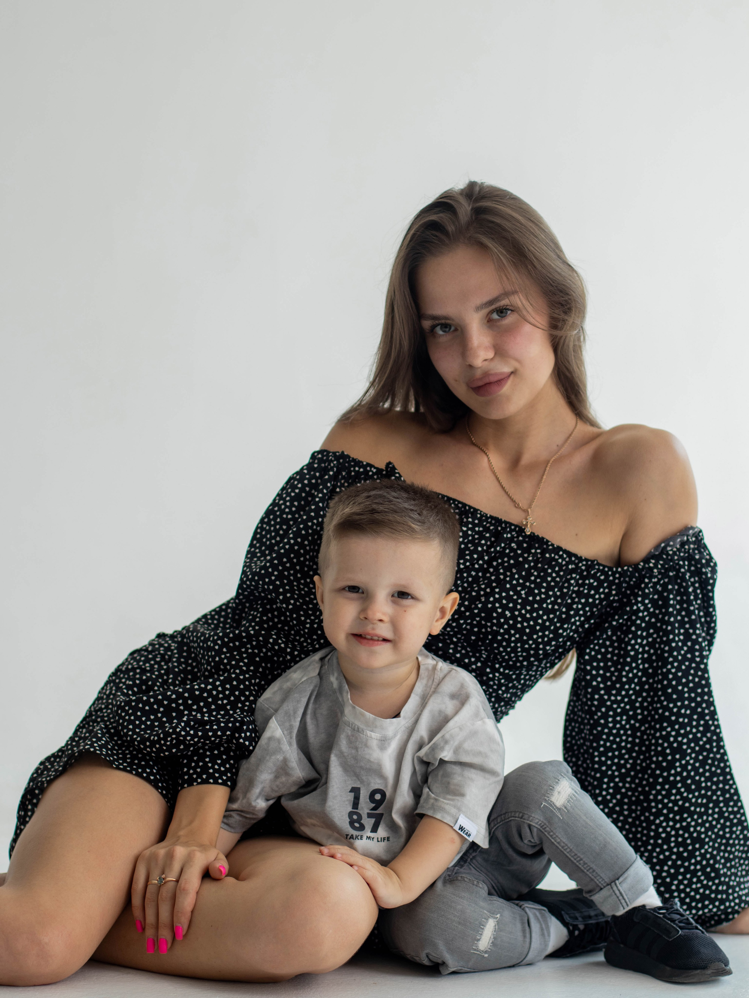 Мария с сыном. Семейный фотограф в Ангарске Екатерина Трифонова