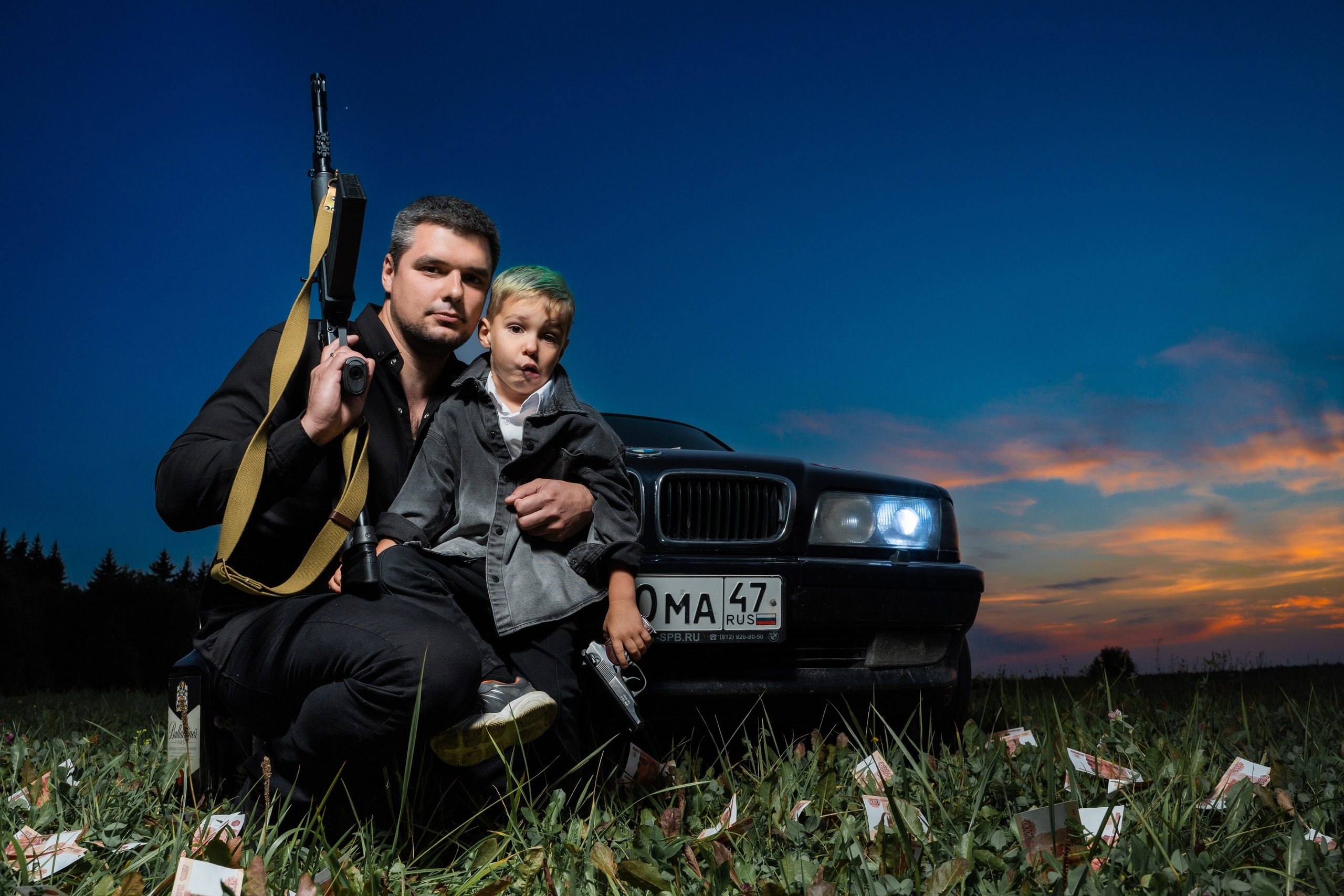 Гангстерская фотосессия. Фотограф и видеограф Евгений Романов Санкт-Петербург