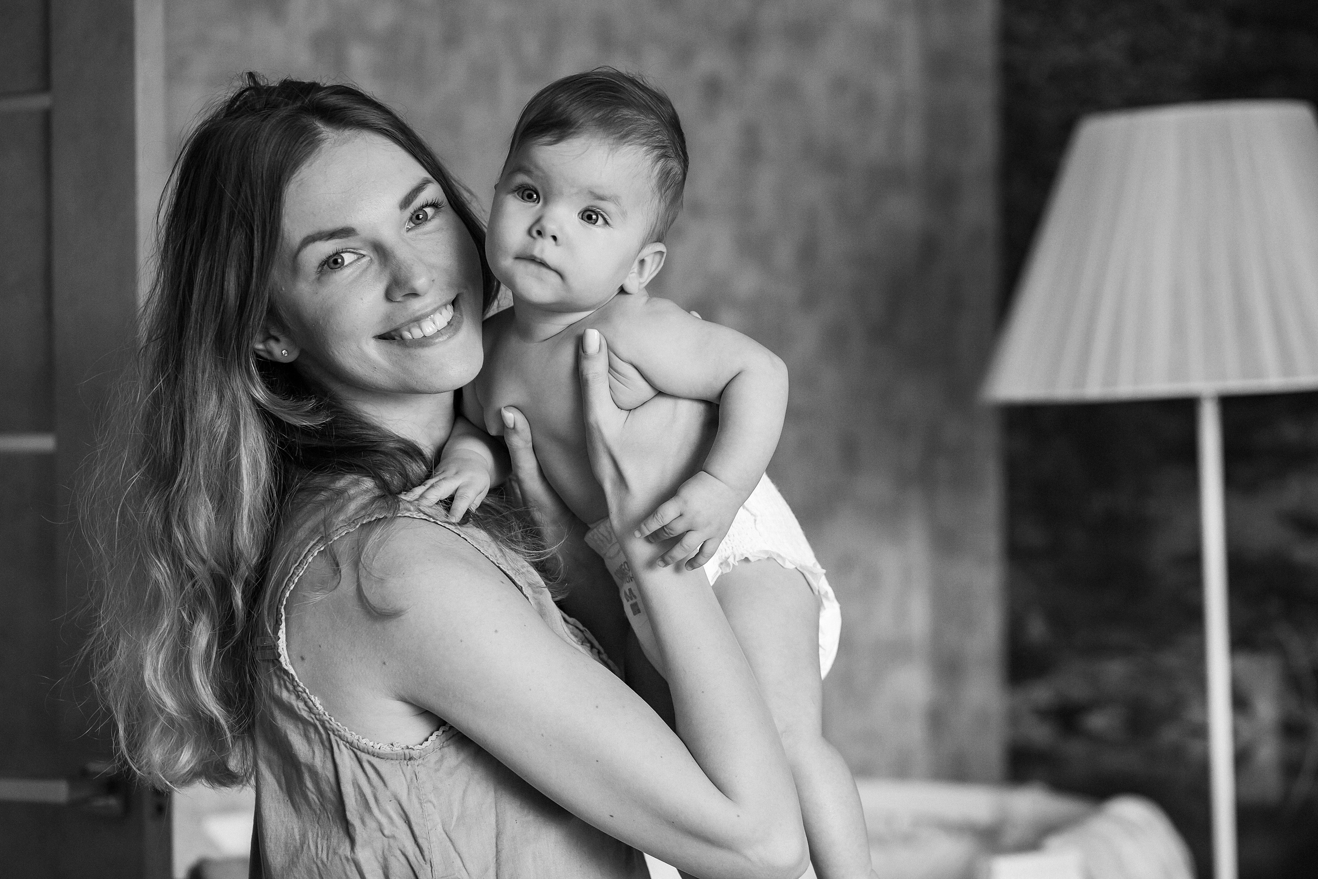 Домашняя с малышкой. Главная