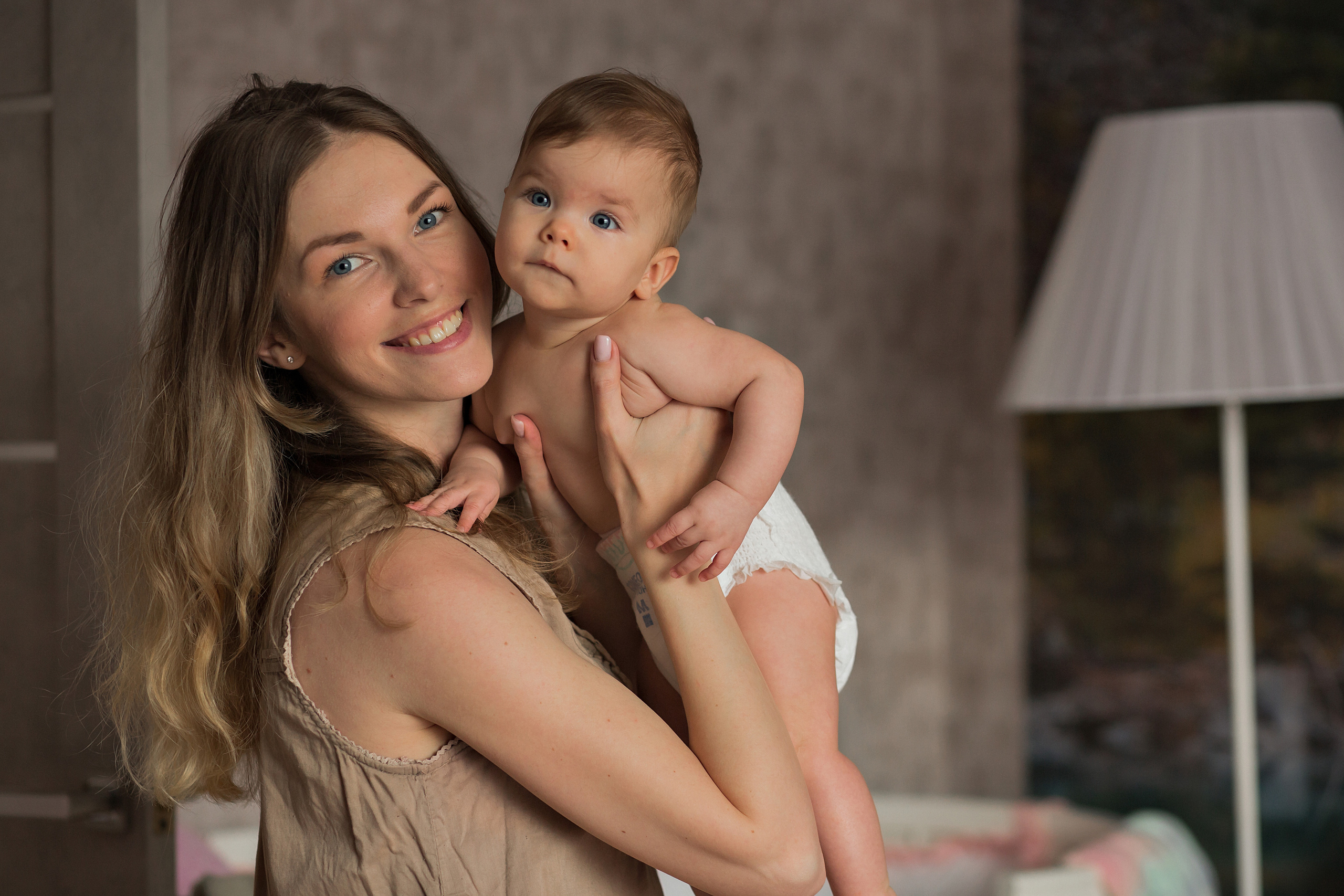 Домашняя с малышкой. Главная