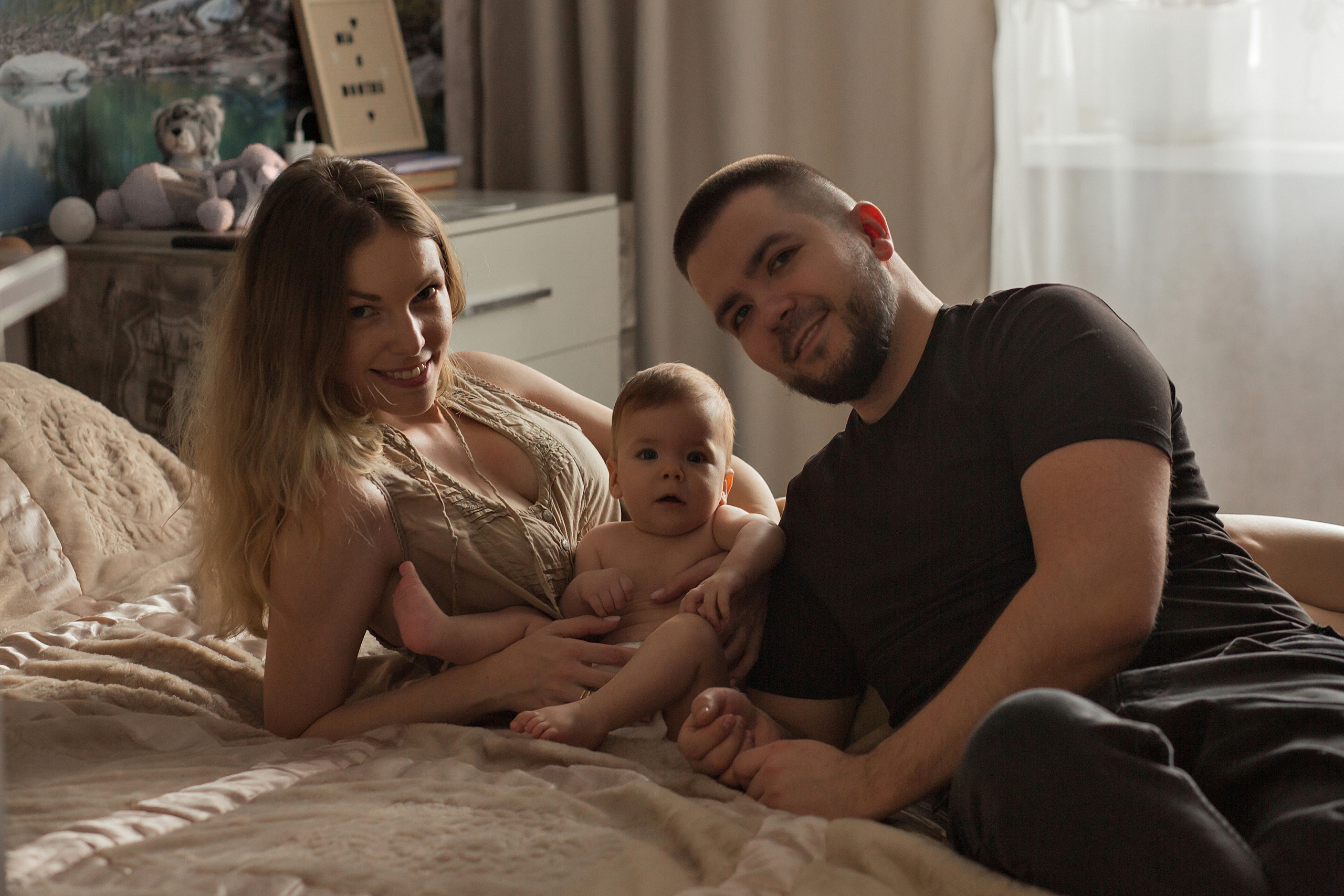 Домашняя с малышкой. Главная