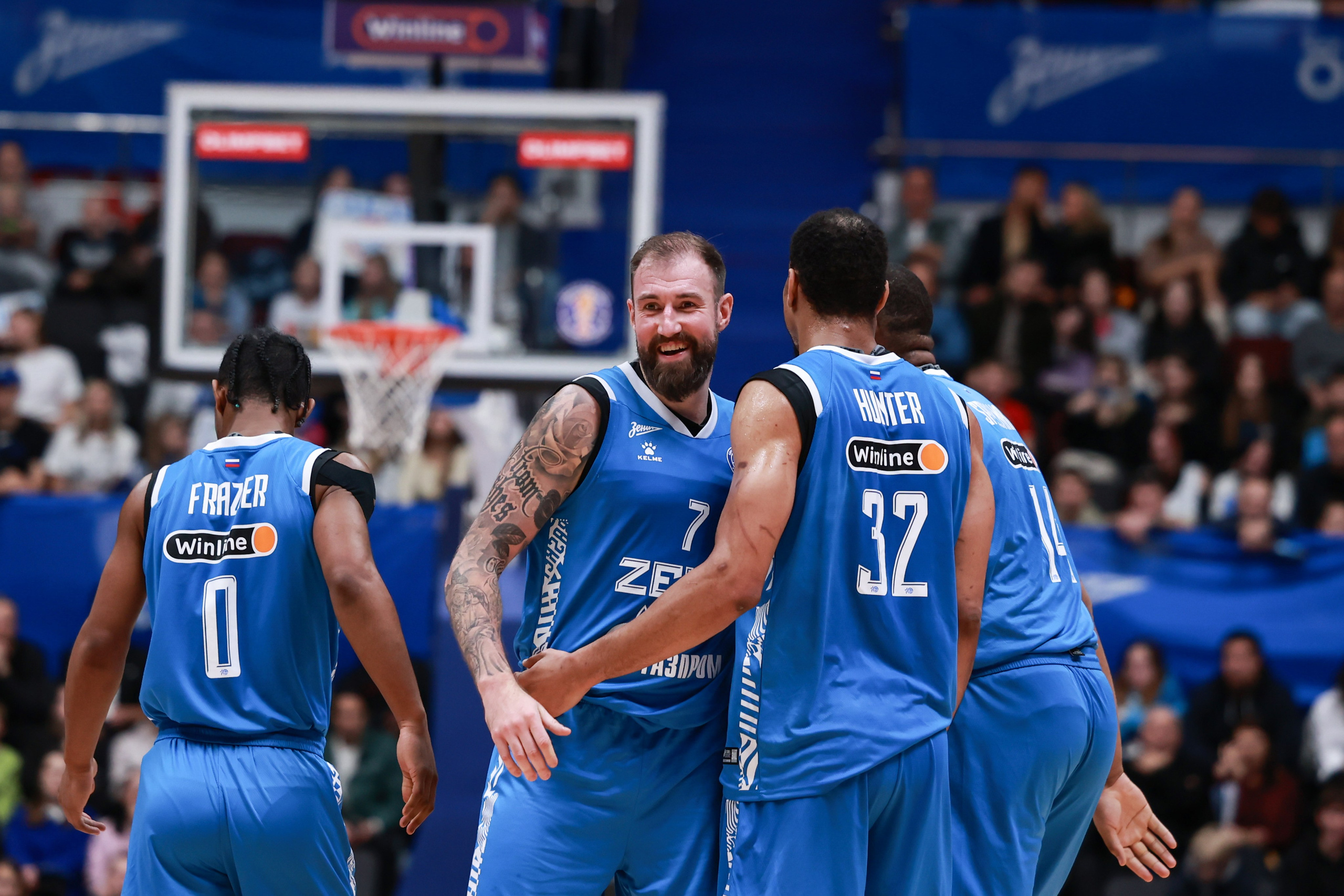 БК Зенит — БК Самара 30.10.2024. Спортивный и репортажный фотограф Антон Тереханов