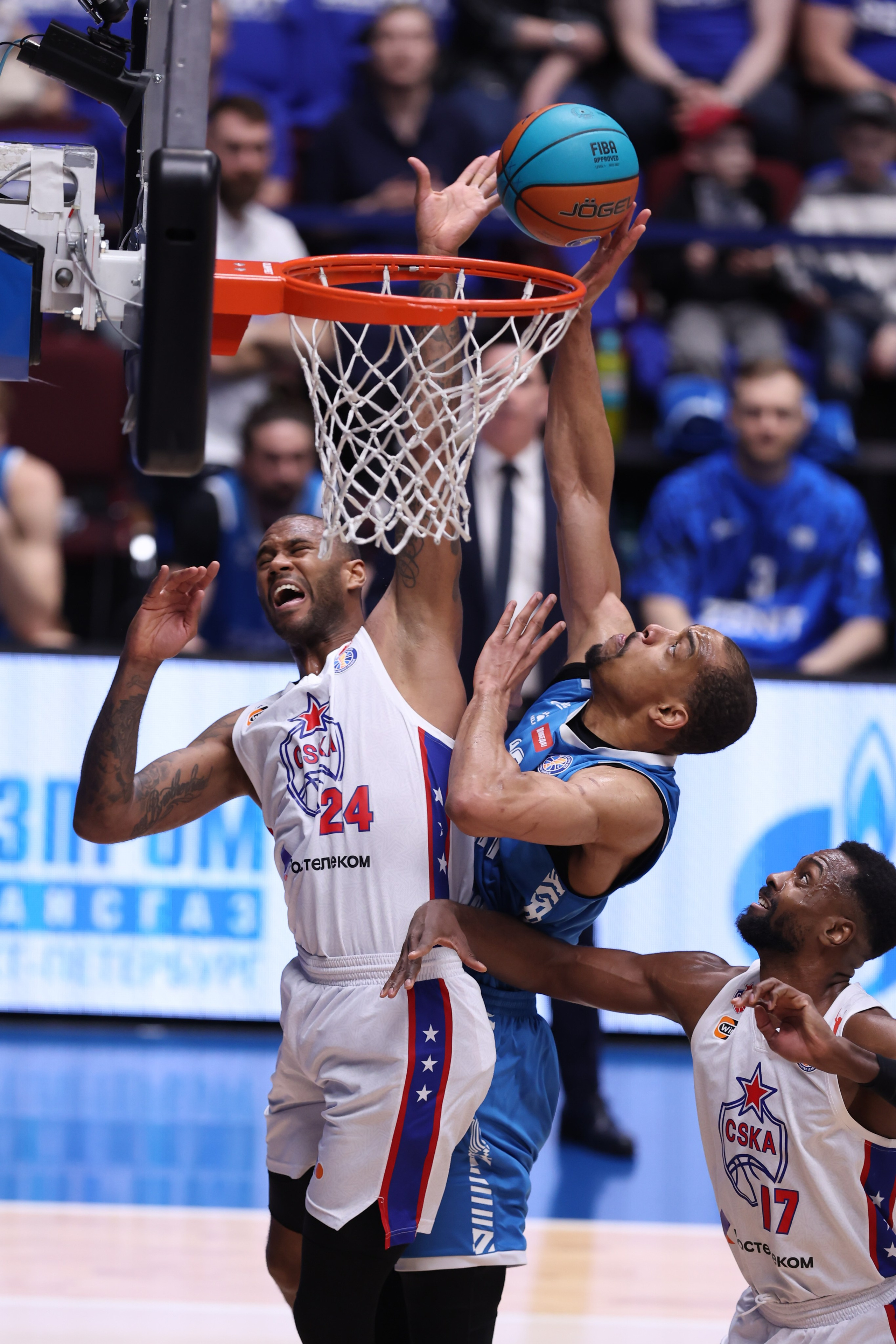 БК «Зенит» — БК «ЦСКА» финал ЕЛ ВТБ 1 игра 27.05.2025. Спортивный и репортажный фотограф Антон Тереханов