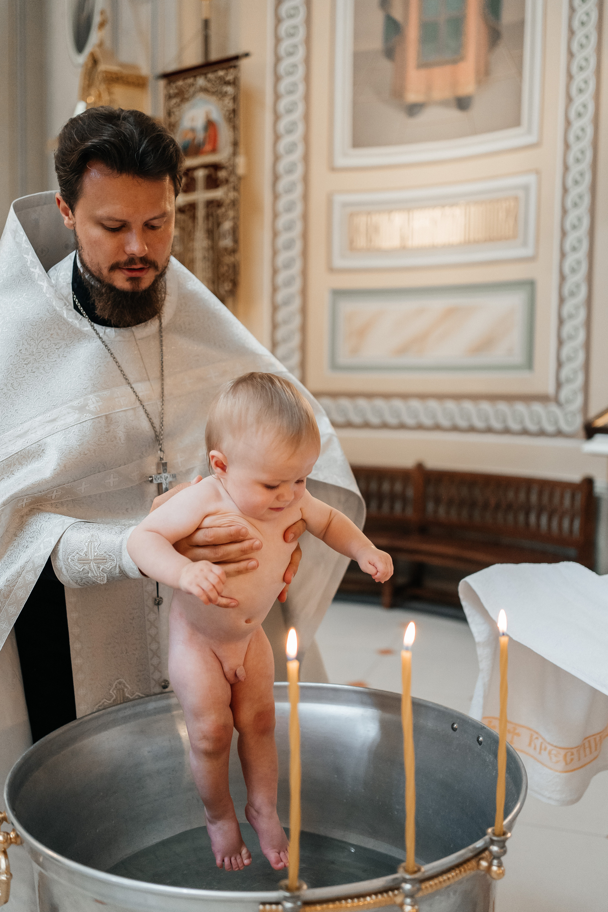 Крещение брата и сестры. Семейный lifestyle фотограф в Ростове-на-Дону