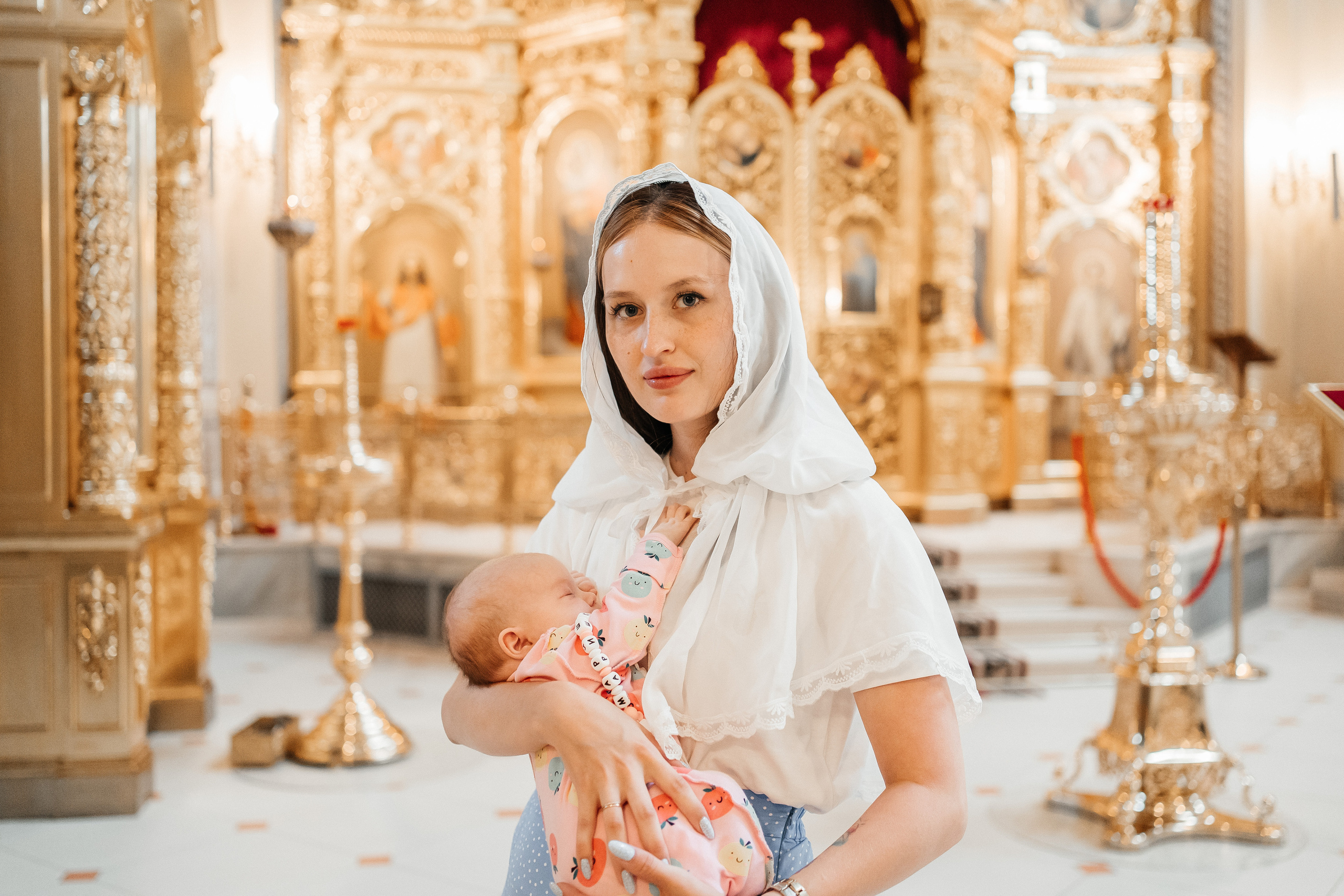 Крещение брата и сестры. Семейный lifestyle фотограф в Ростове-на-Дону