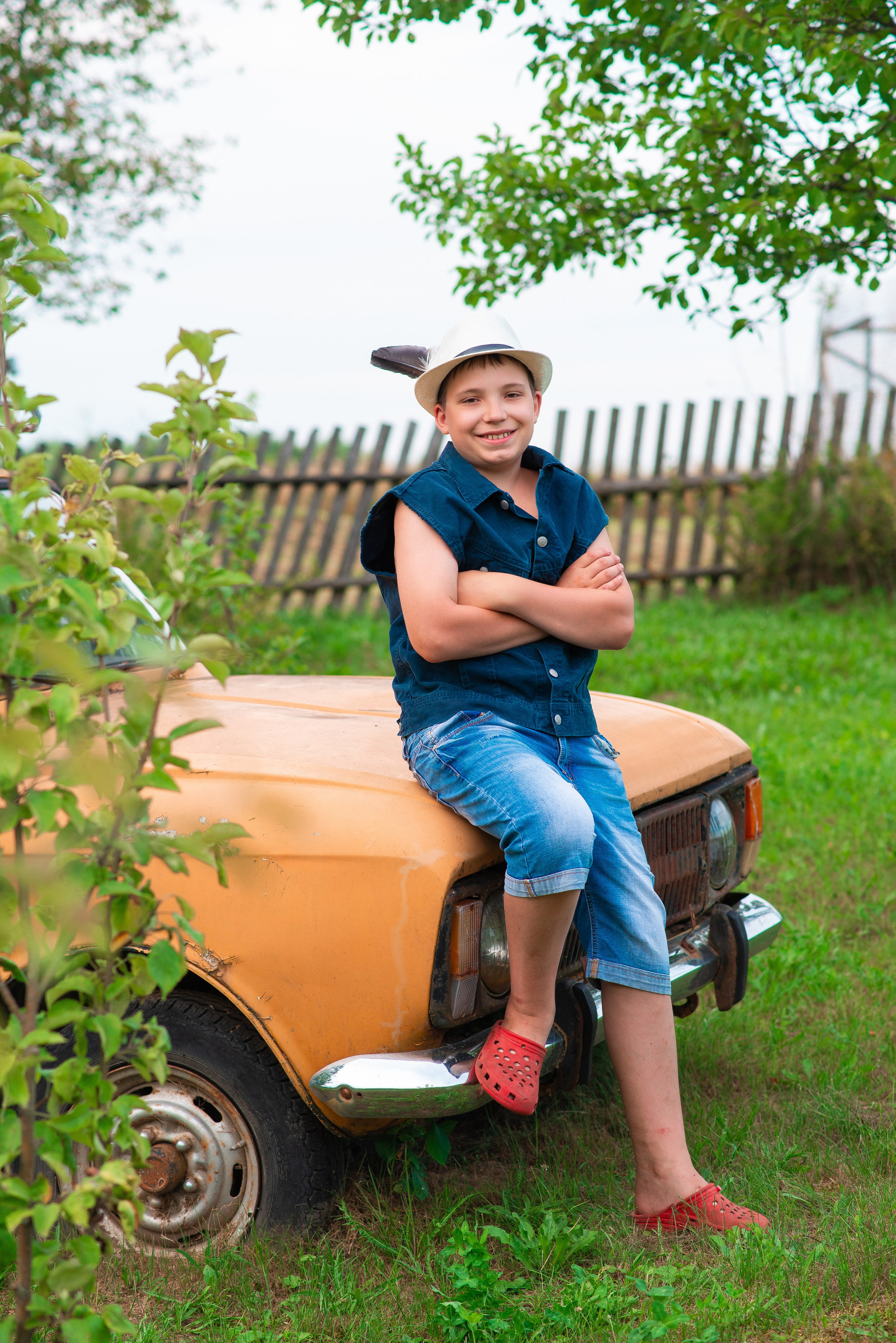 Деревенская история. Семейный фотограф на выписку из роддома и крещение Минск Настя Гришук