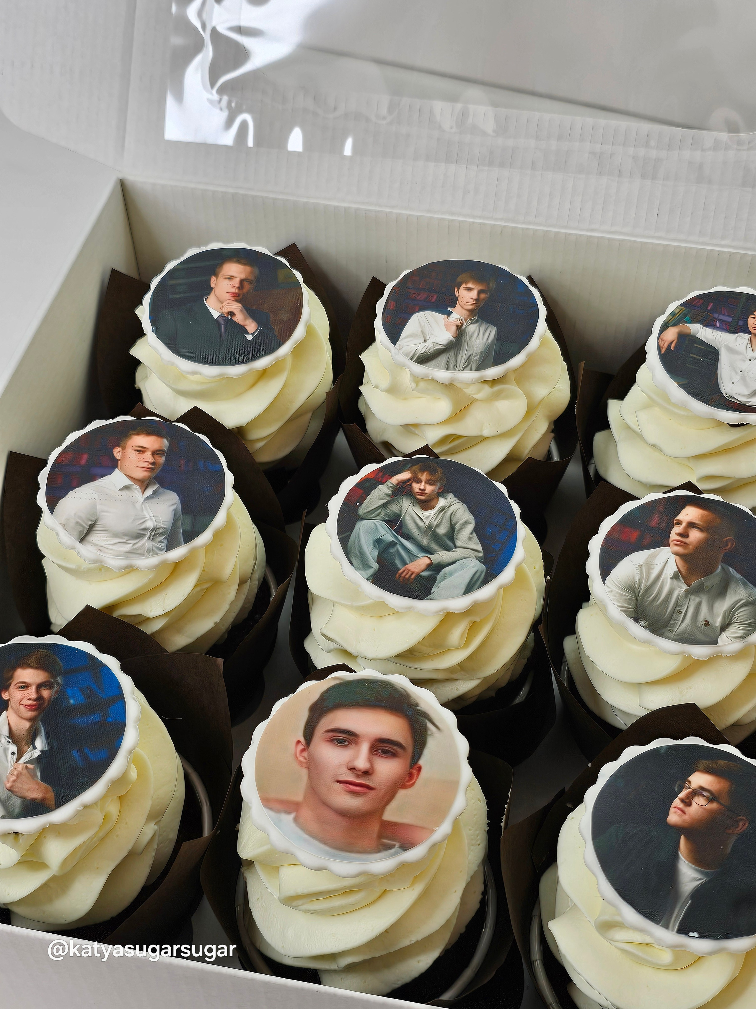 Капкейки с фото. Katyasugarsugar капкейки, зефир, торты Москва