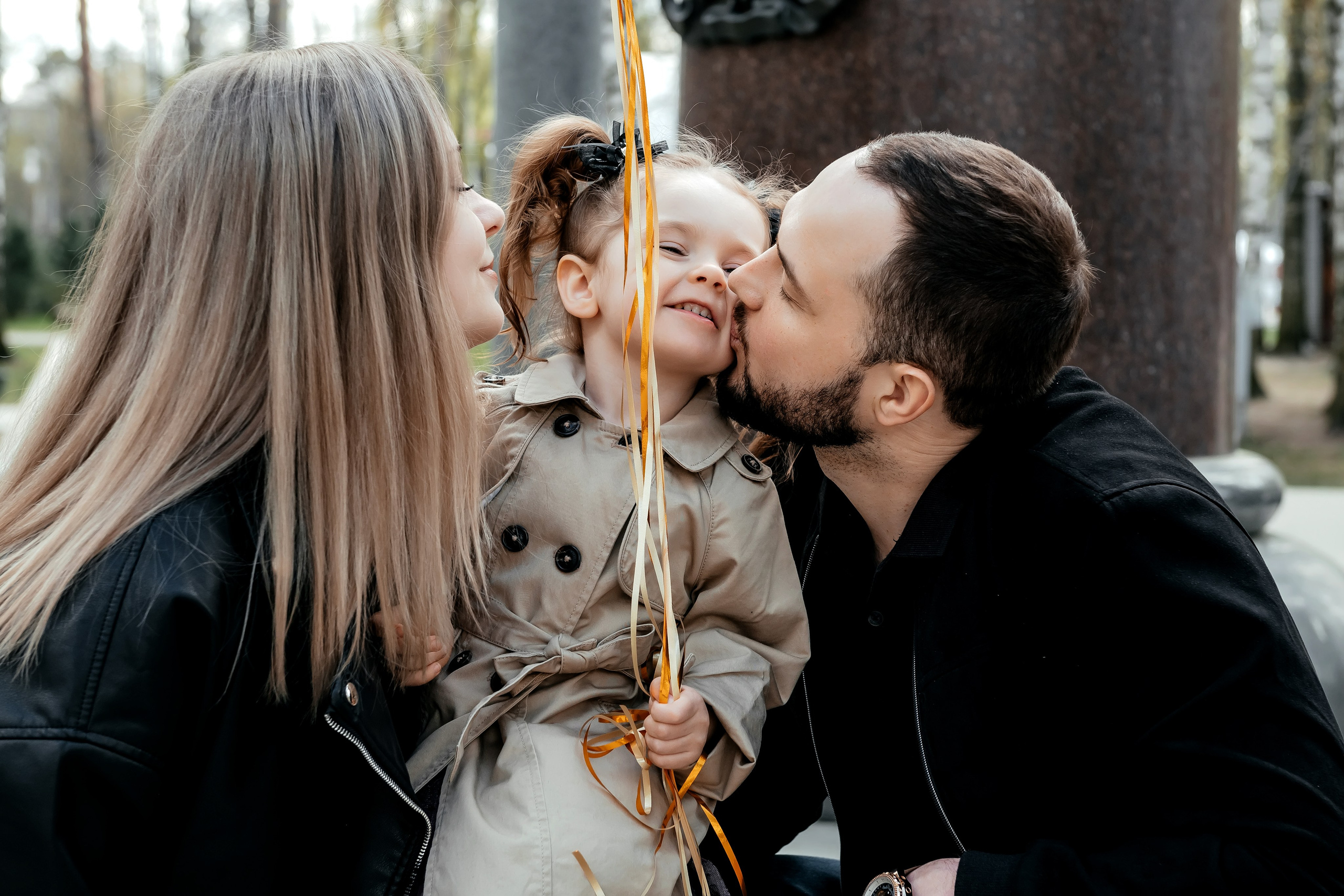Кристина и семья, Ногинск, парк. Свадебный и семейный фотограф Виктория Носачёва. Щелково, Москва и МО