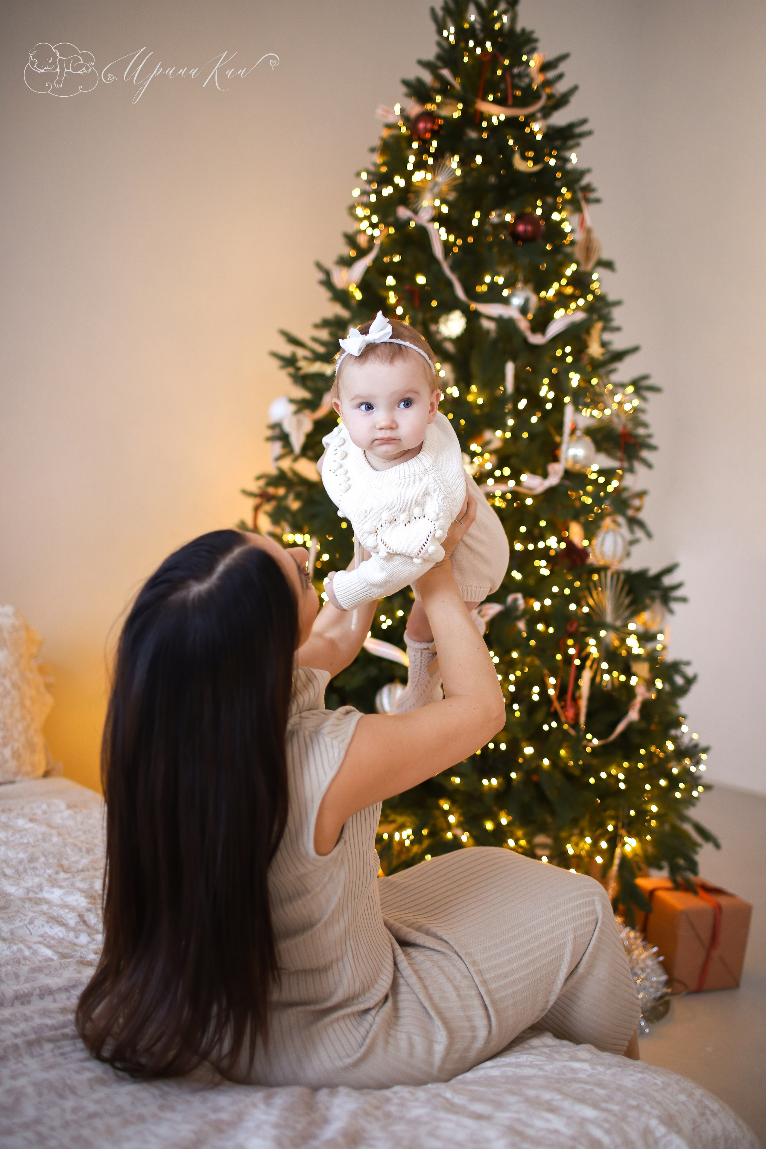 Новогодние фотосессии. Ирина Кан Фотограф новорожденных в Екатеринбурге