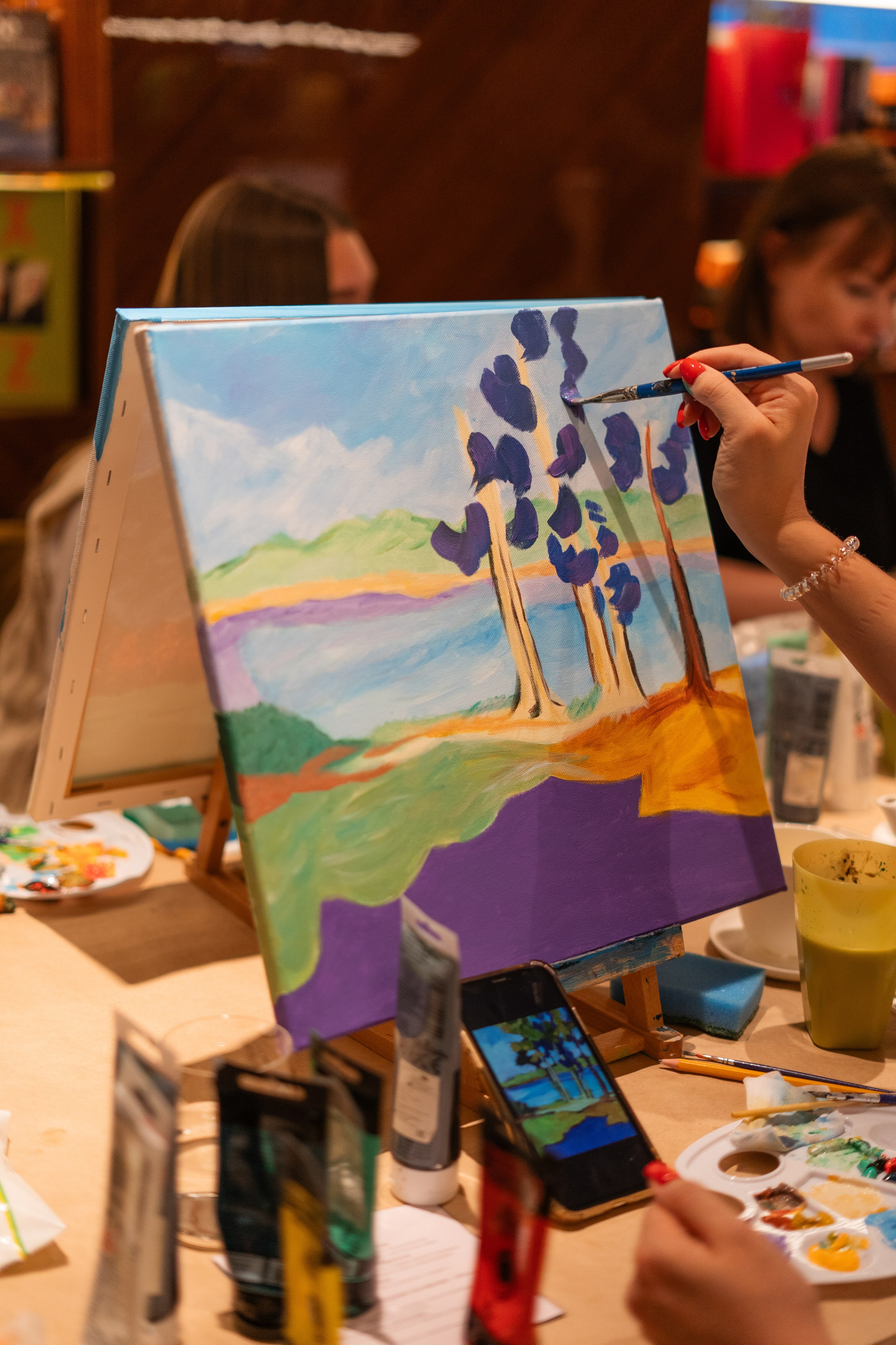 Корпоратив Teach Me Art 3. Портретный фотограф в Москве и Санкт-Петербурге Арина Чех