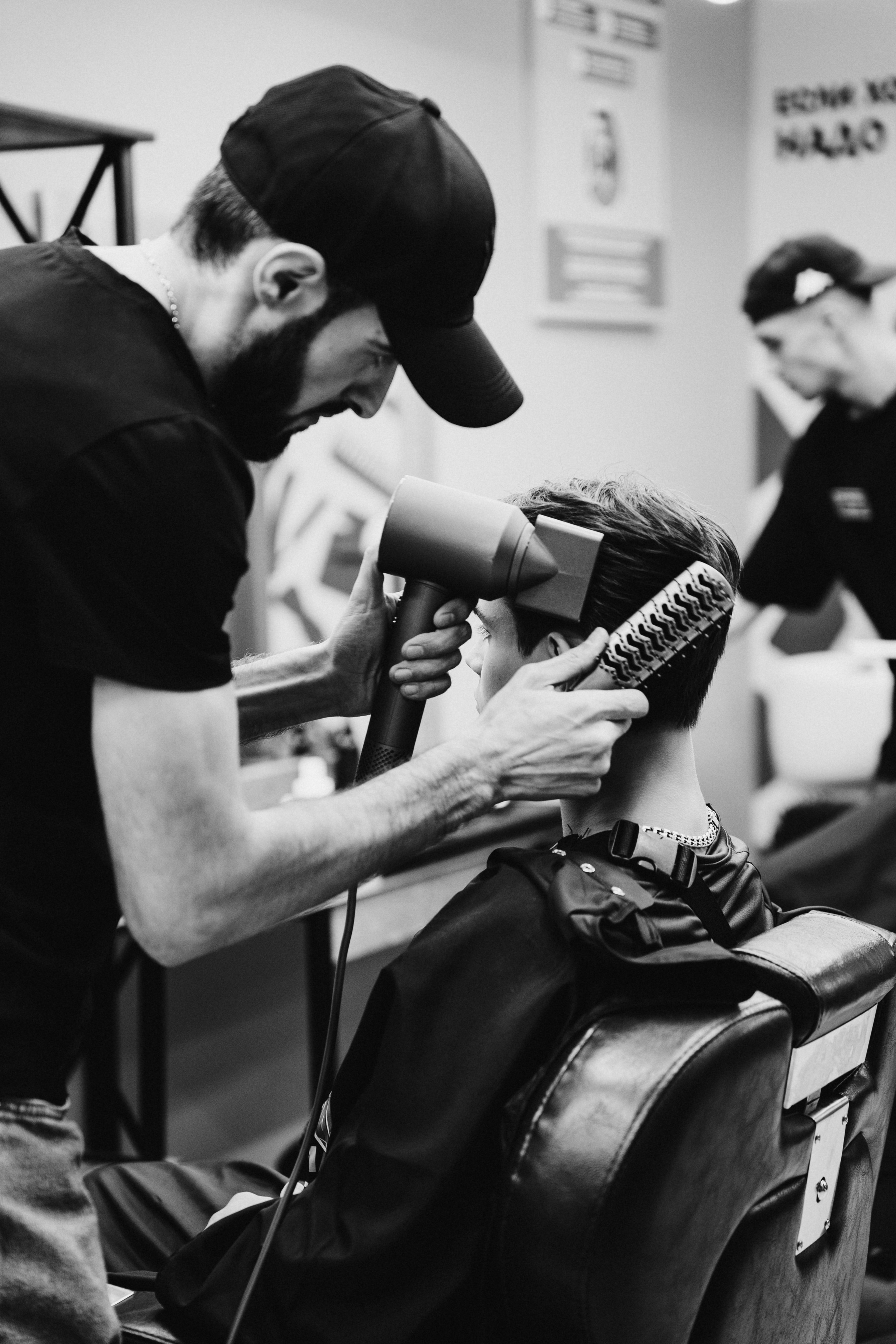 Барбершоп (открытие). Беккер Таня