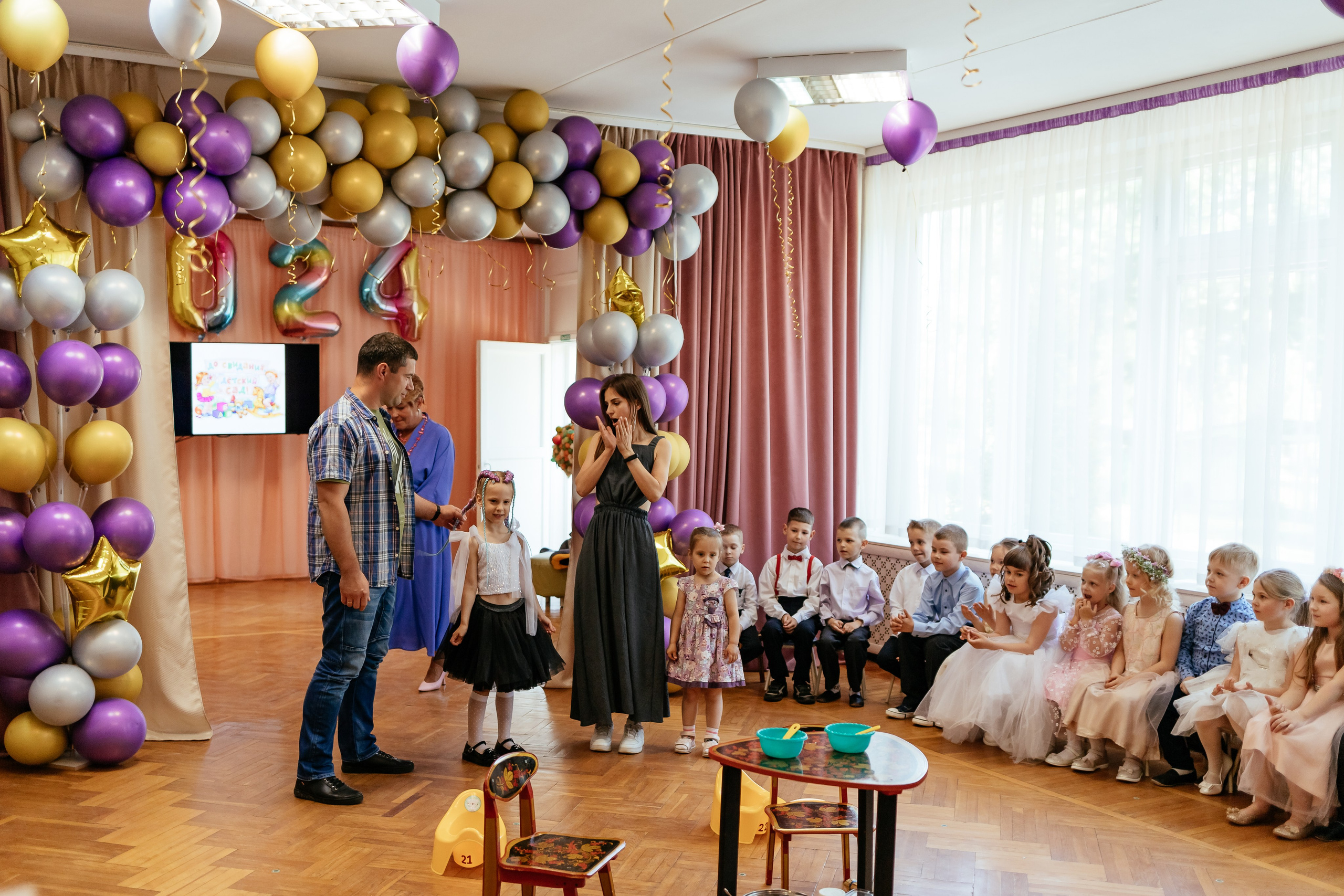 Праздник в детском саду. Семейный фотограф в Минске Приболовец Светлана