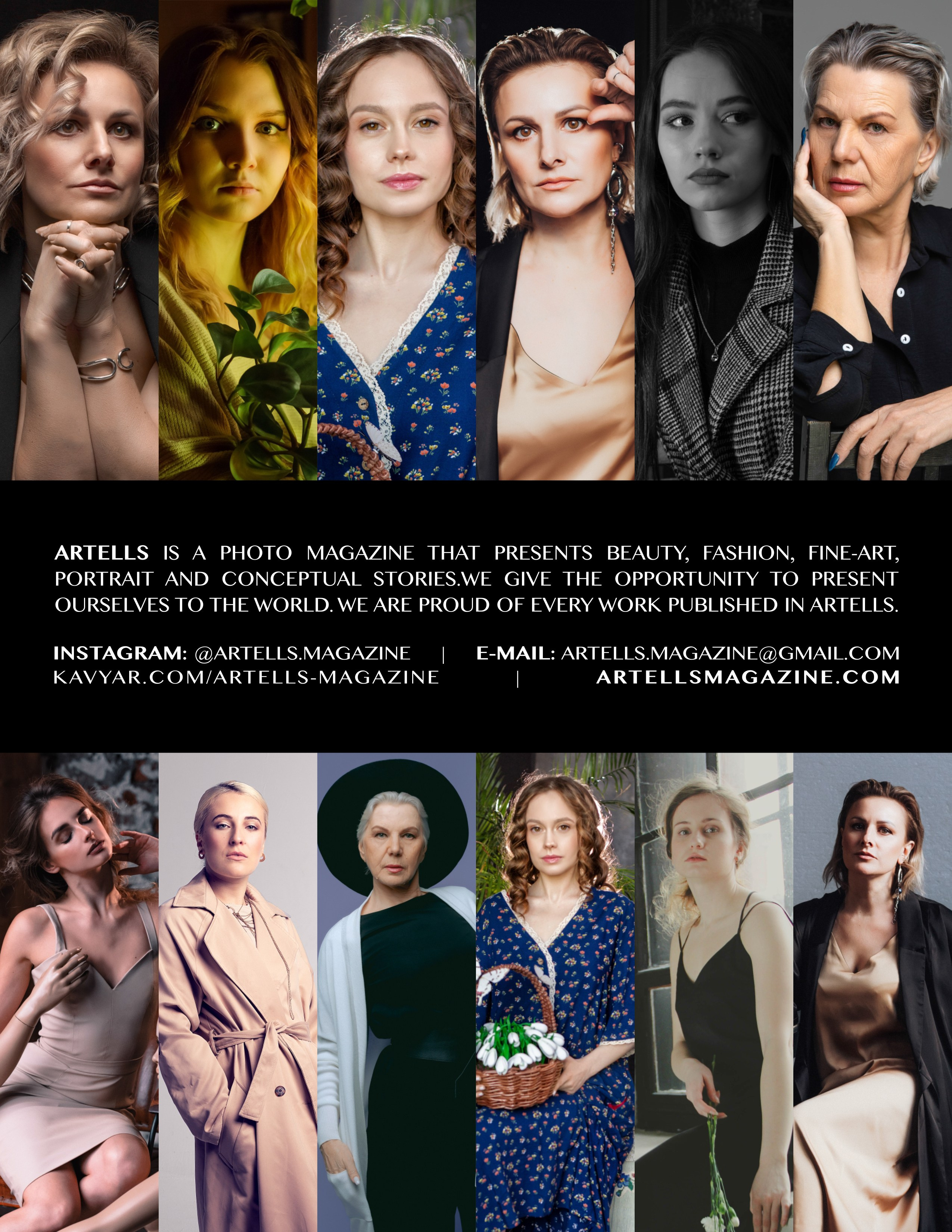 Олеся в журнале ARTELLS (США, НЬЮ-ЙОРК). Ирина Квасова | Фотограф в стиле VOGUE | Тюмень