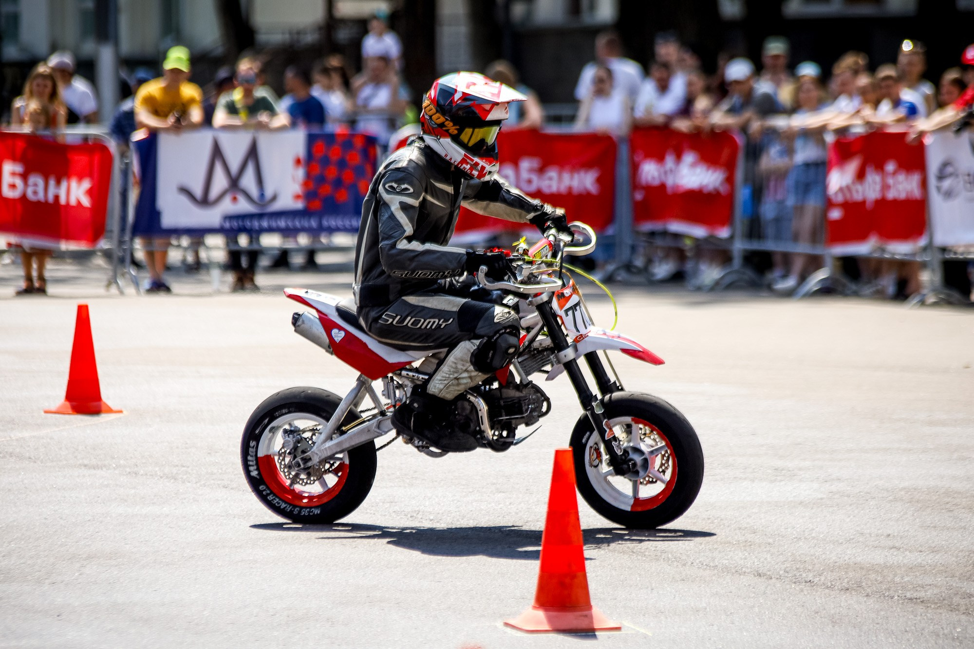 Кубок России по фигурному управлению мотоциклом. Спортивный фотограф Вадим Добедченков
