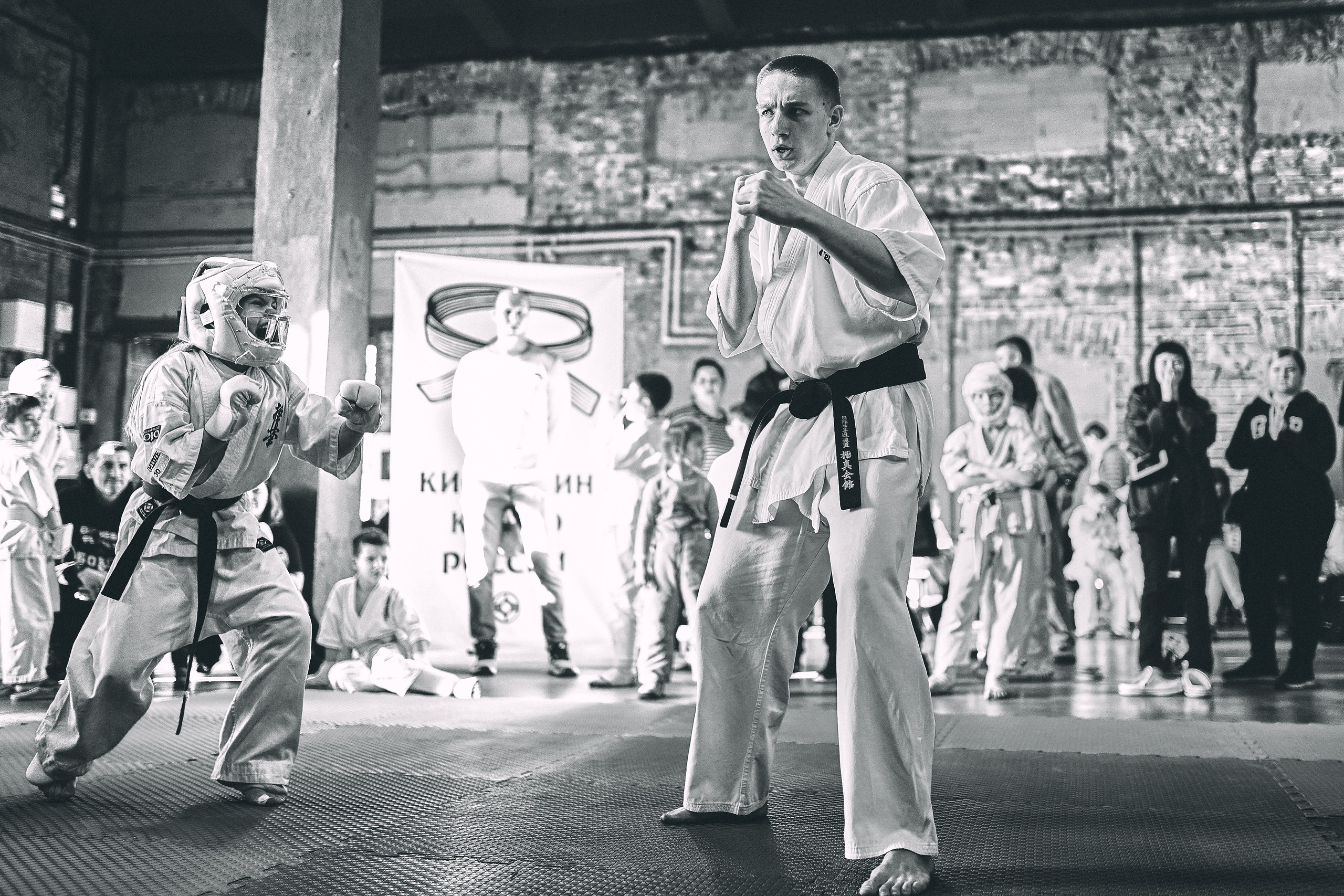 Репортаж детских соревнований киокушин каратэ. Репортажный фотограф Ирина Курманаева