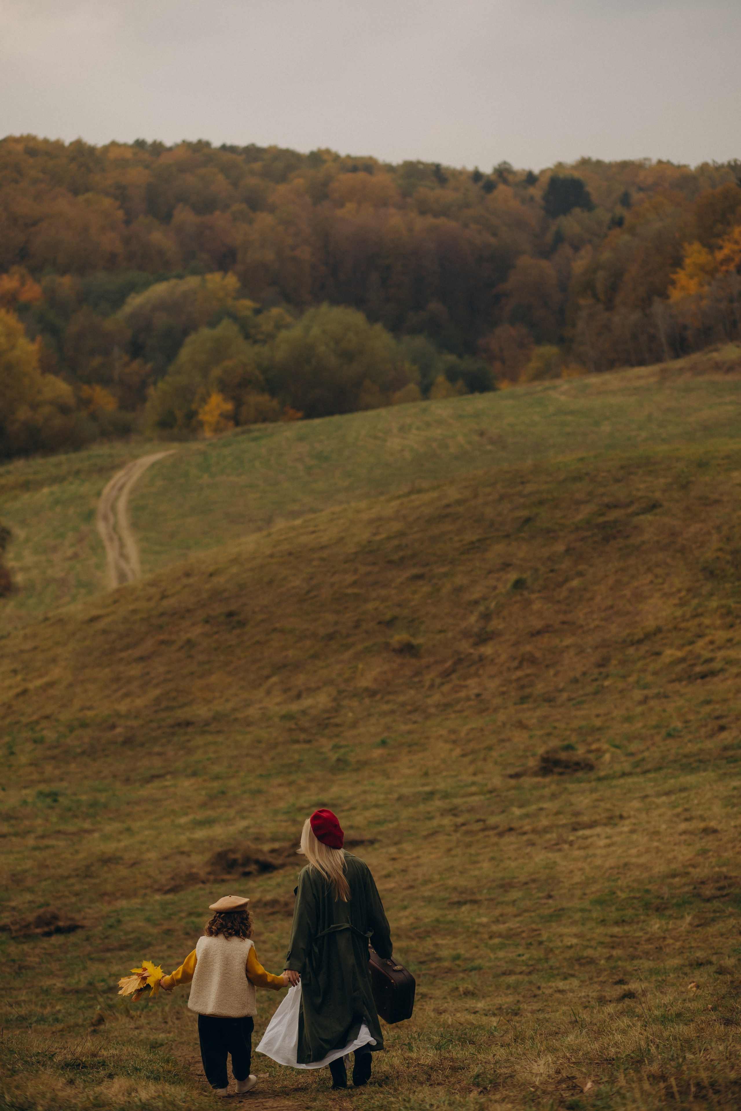 Мама и дочка в оврагах. Ваш фотограф АНАстасия Земскова