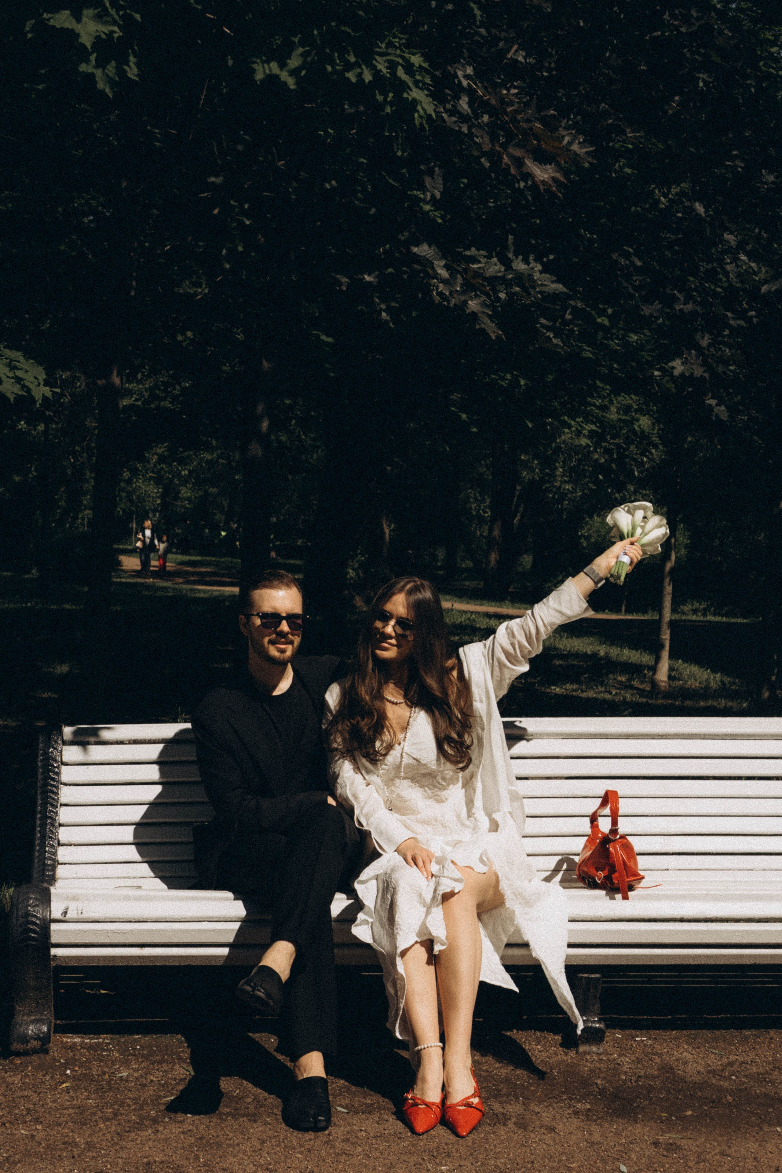 СВАДЕБНАЯ СЬЕМКА В ПАРКЕ ПОБЕДЫ И ПРОГУЛКА ПО МОСКОВСКОМУ ПРОСПЕКТУ. Профессиональный фотограф, Санкт-Петербург — Виктория Богомолова