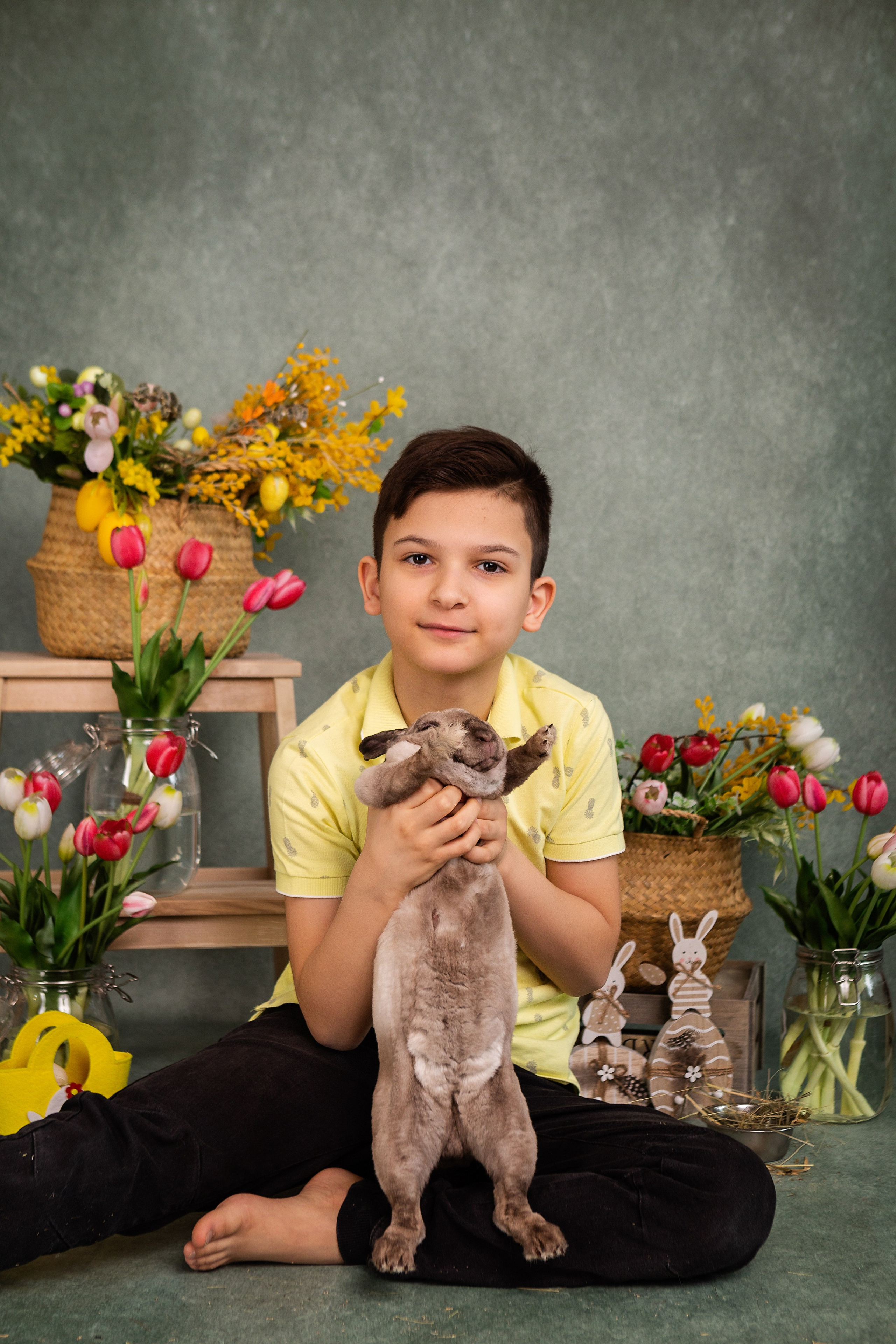 Фотопроект Пасхальный с кроликами. ФОТОГРАФ НА ГОДИК, БЕРЕМЕННОСТИ, НОВОРОЖДЕННЫХ, КРЕЩЕНИЯ МОСКВА