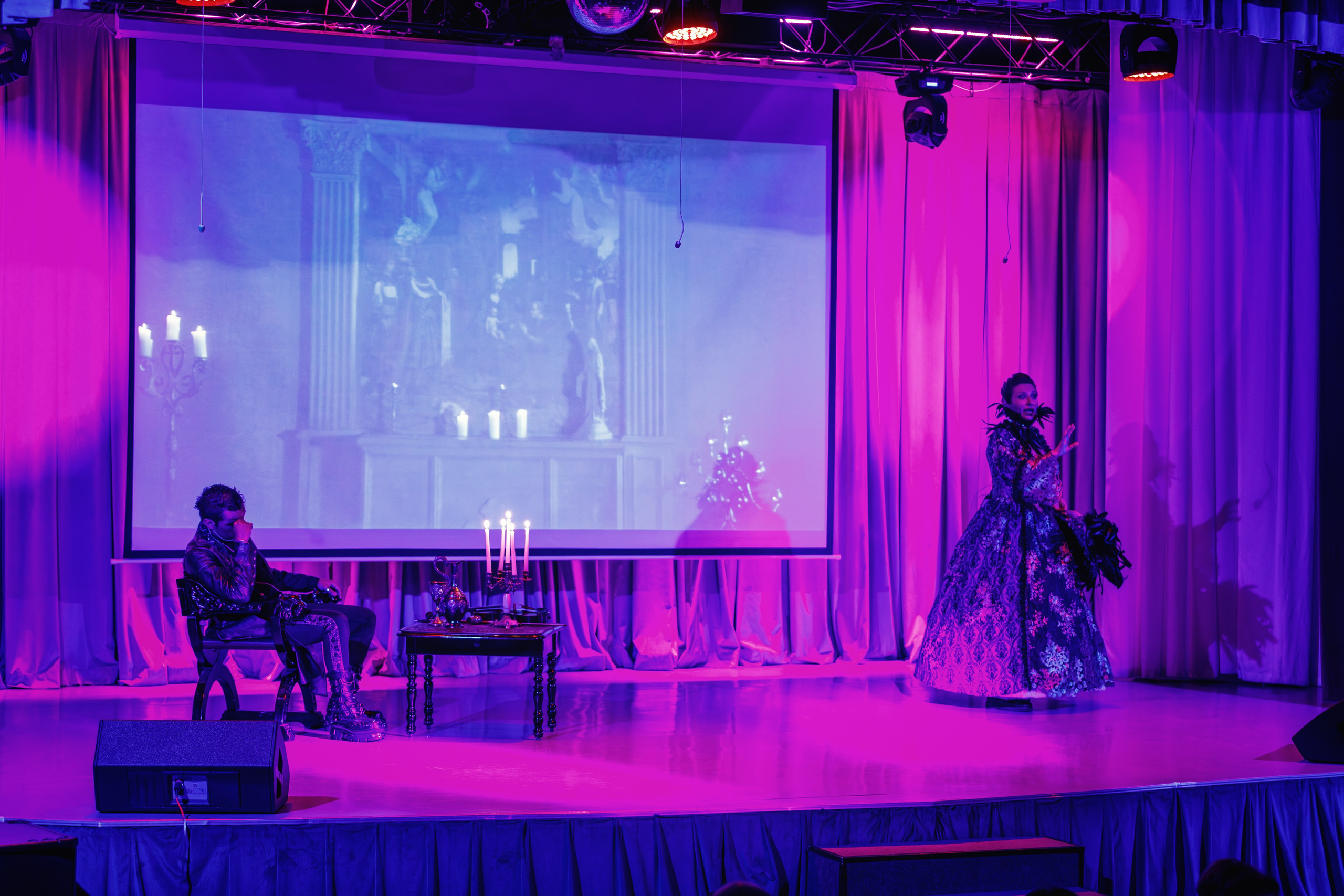 Мюзикл. Скрипка Паганини. Бэкстейдж. Фотограф портретист в Троицке и Москве Иван Парусиди