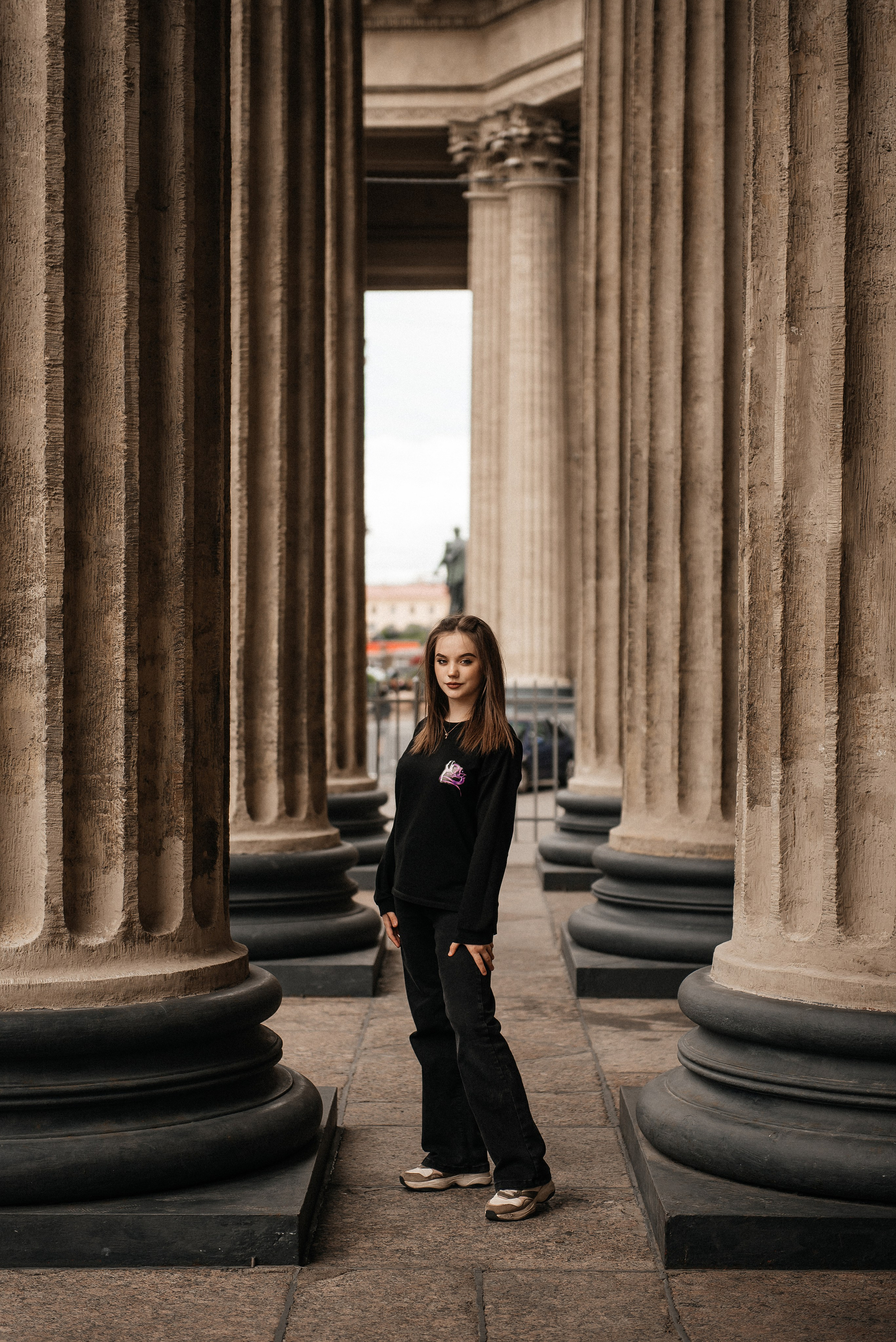 контент фотосъёмка для студии танца у Казанского собора