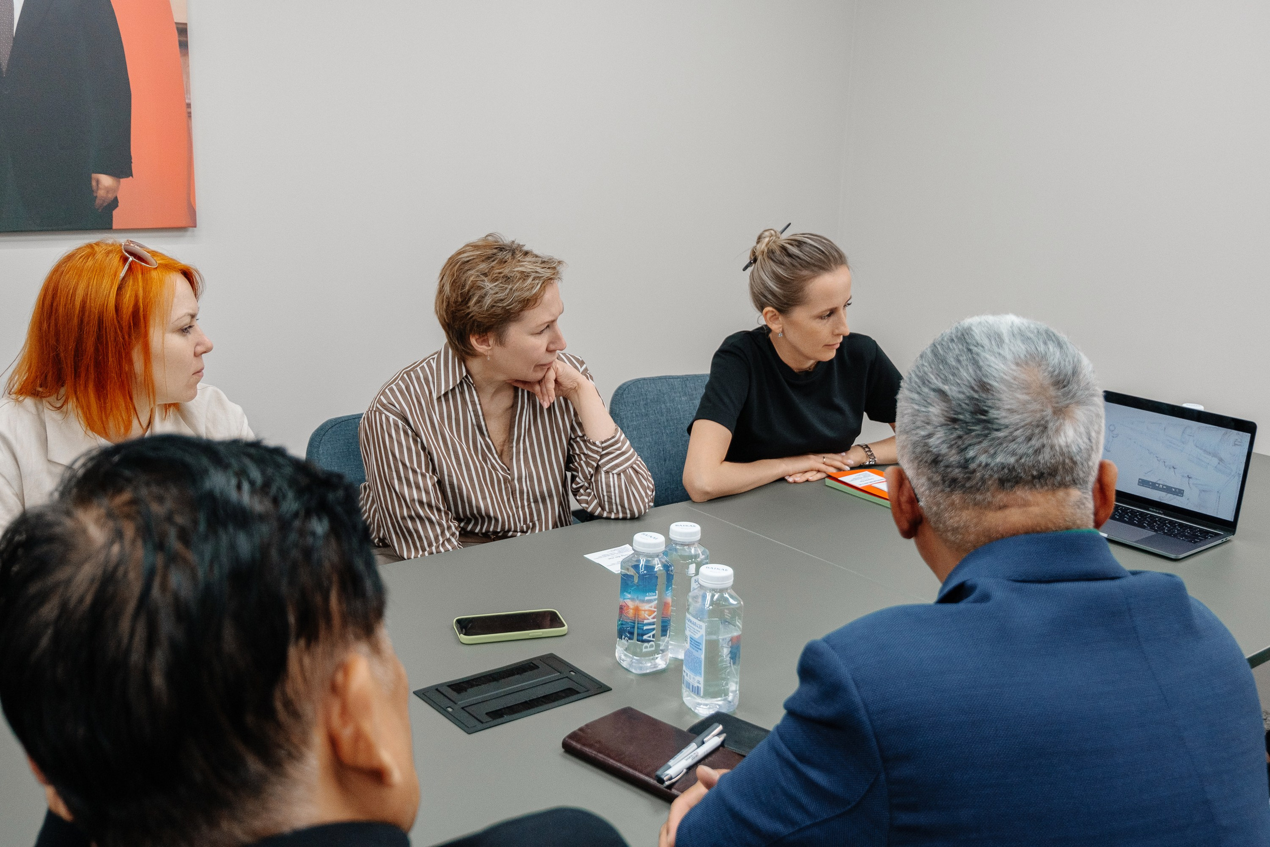 Делегация Китая в Ивановской текстильной компании