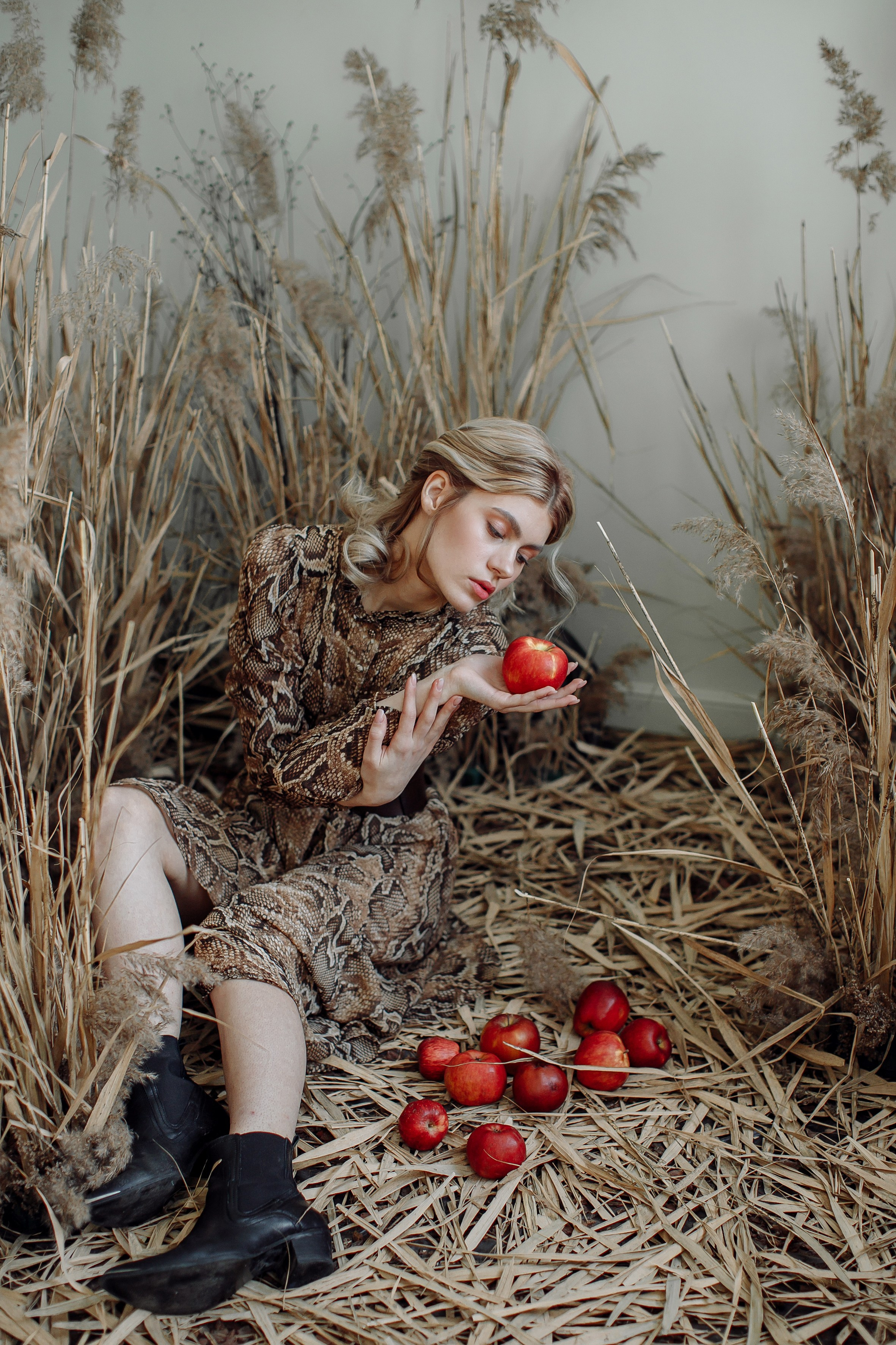 Портретная фотосессия Насти. Свадебный фотограф Москва