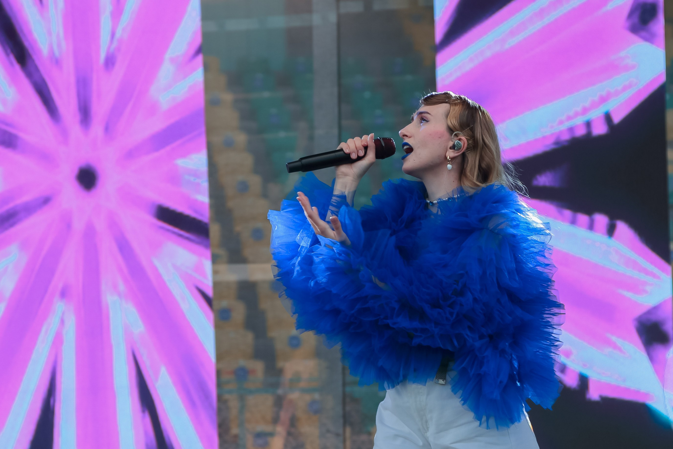 Концертная программа после фестиваля «Футбол в сердце» в Липецке. Фотосъёмка выступления