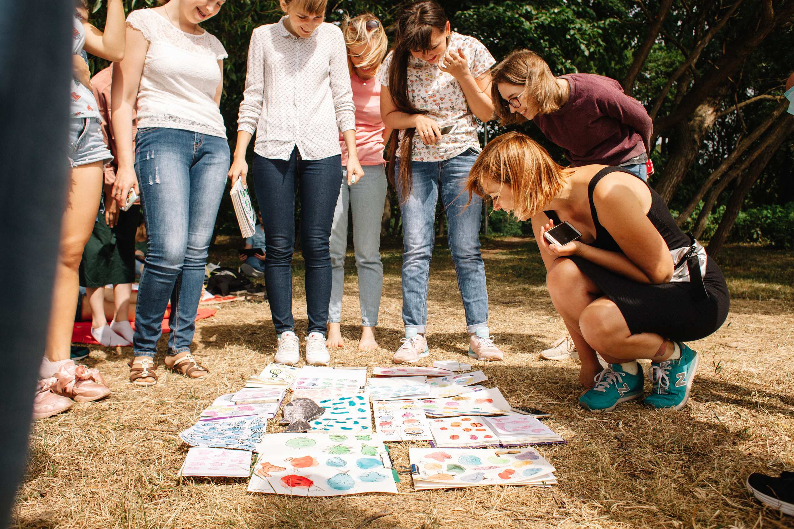 Арт пикник в ЦПКиО. Семейный и свадебный фотограф в Майкопе Михаил Мартиросян