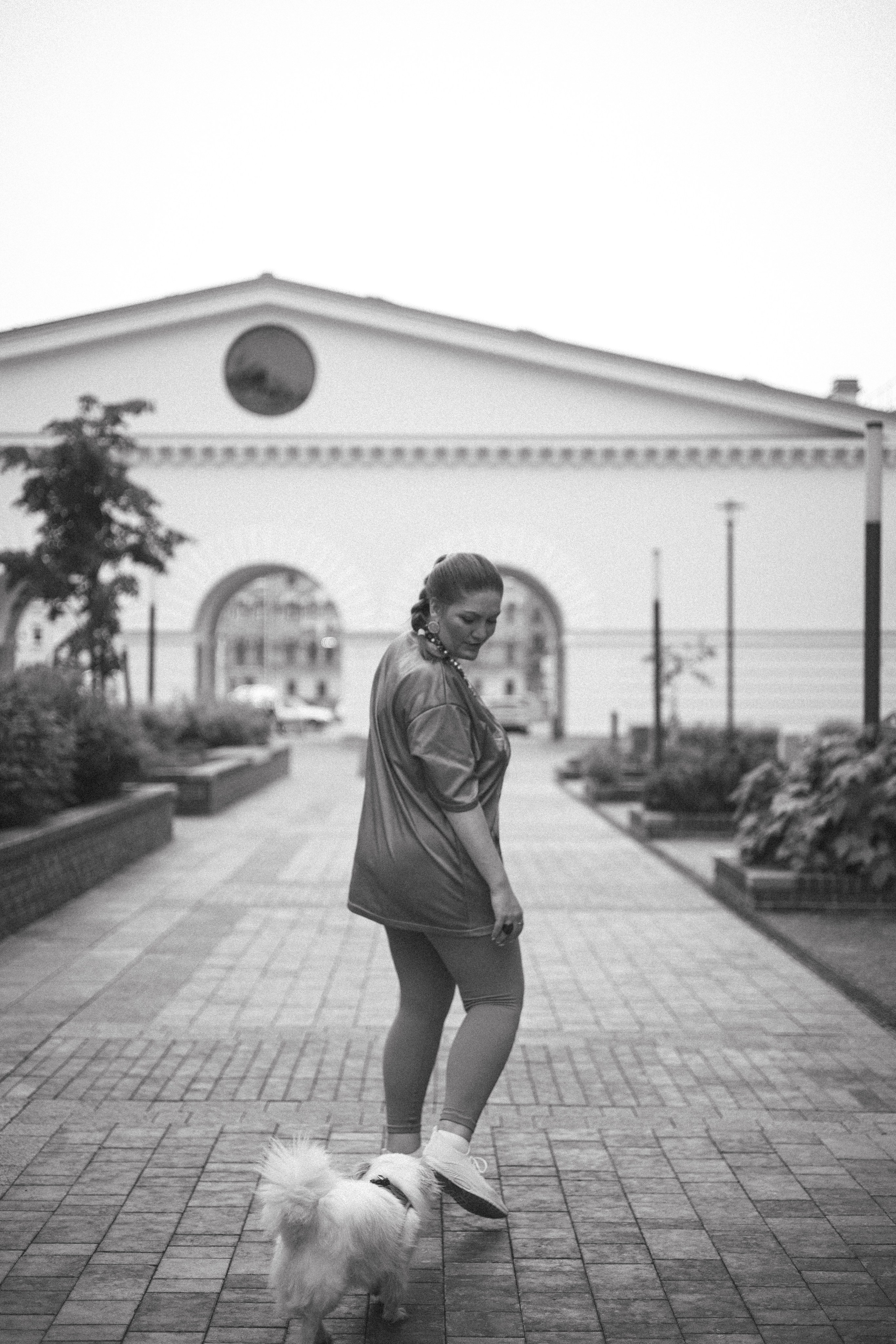 Александра и Айс. Фотограф животных Евгения Верцинская