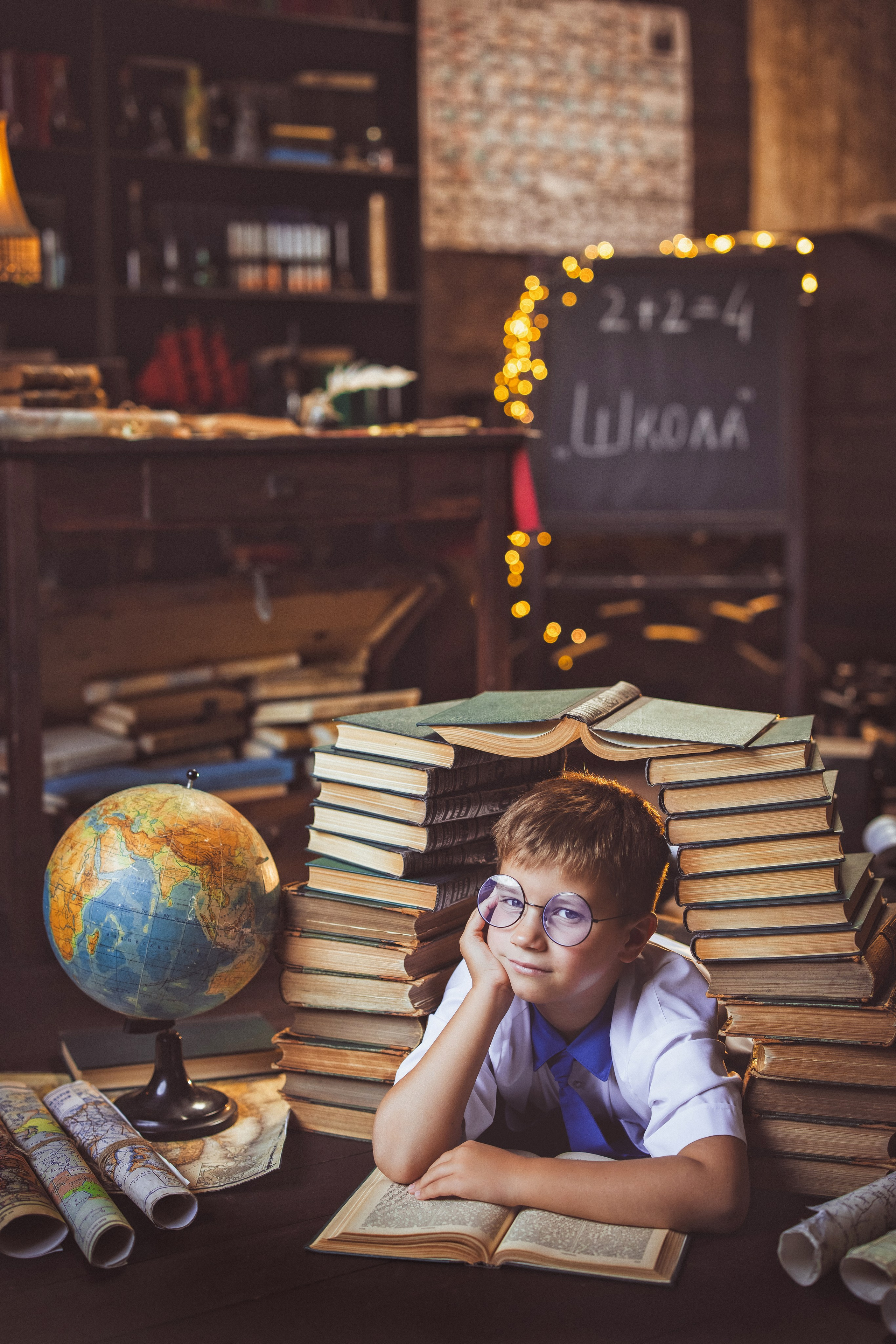 Школьная фотосессия, город Краснодар. Семейный и детский фотограф в Краснодаре Анна Трашкова