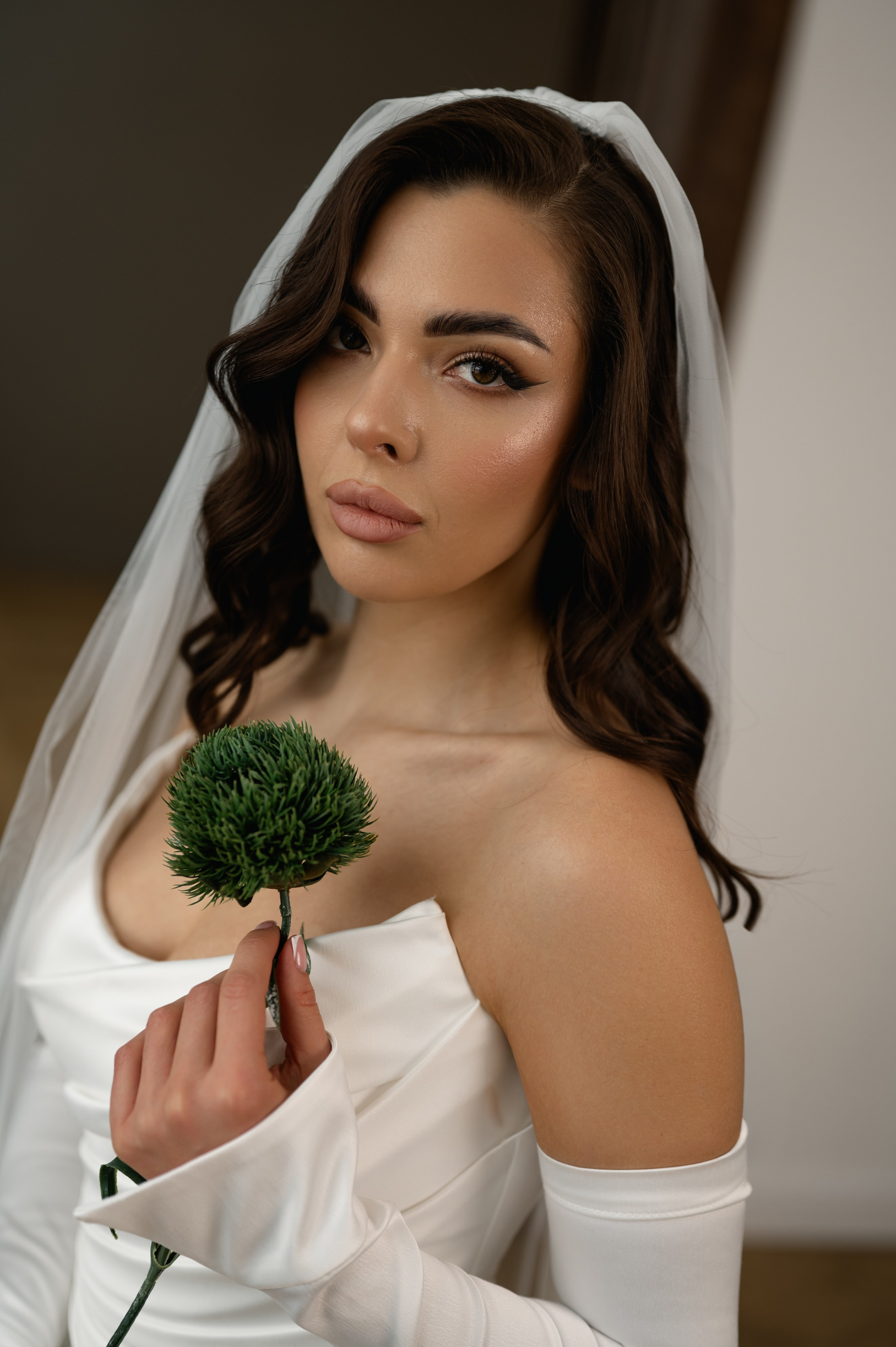 Свадебная фотосессия в студии. Свадебный и семейный фотограф в Краснодаре Алина Мельник