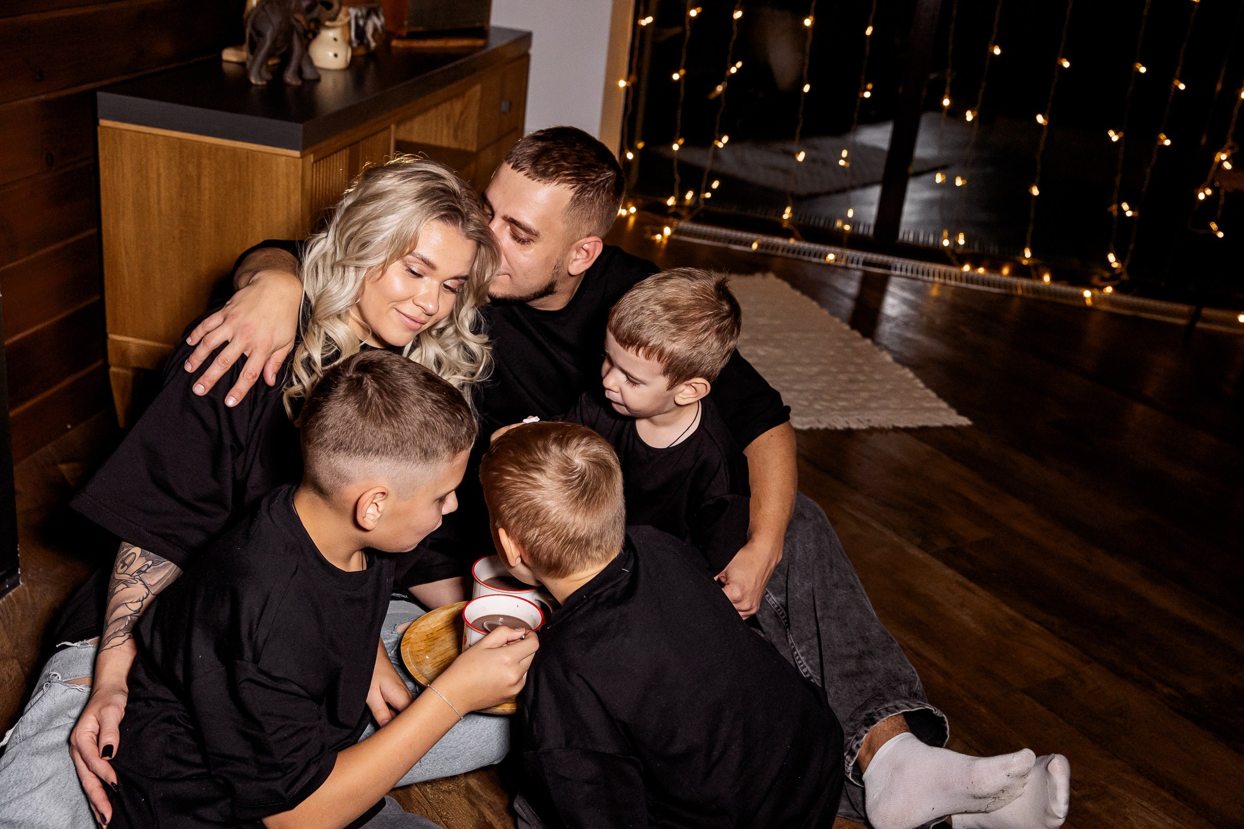 Эдуард и Дарья с сыновьями. Свадебный и семейный фотограф в Челябинске Юлия Ишимова