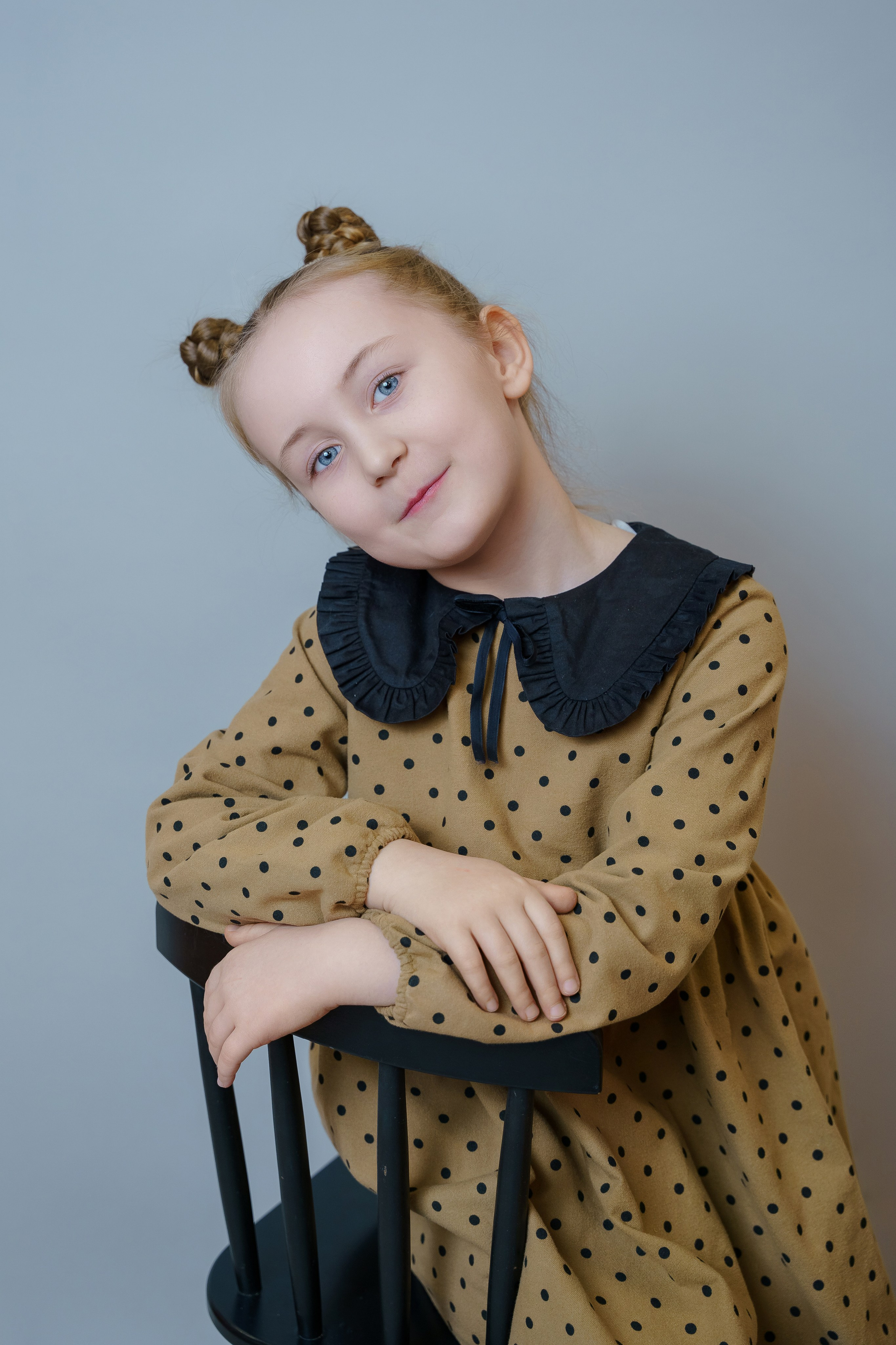 Студийная съемка в саду