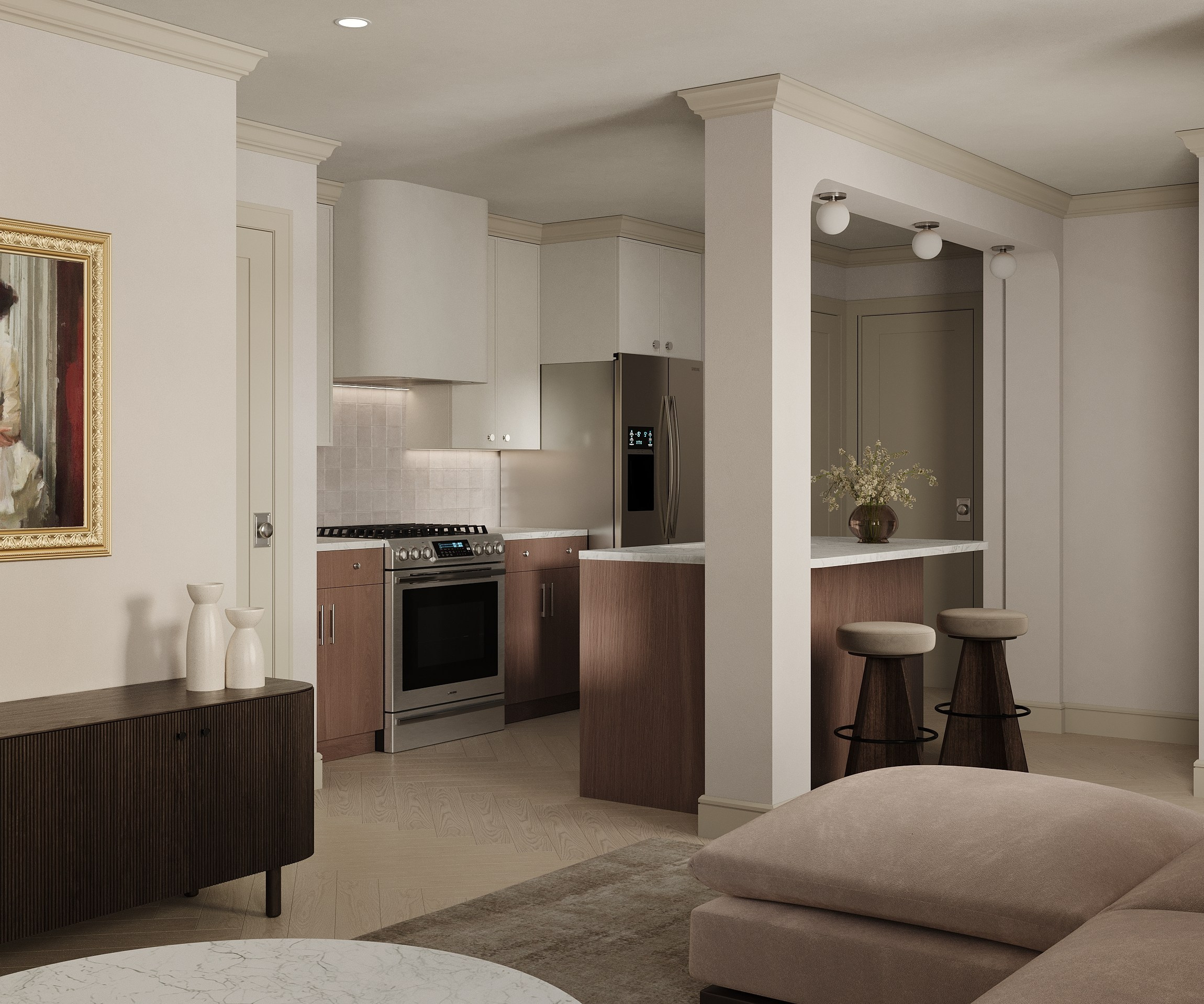 USA, Willow Oak Dr by Situ. Photorealistic 3D visuals for interiors and product renders