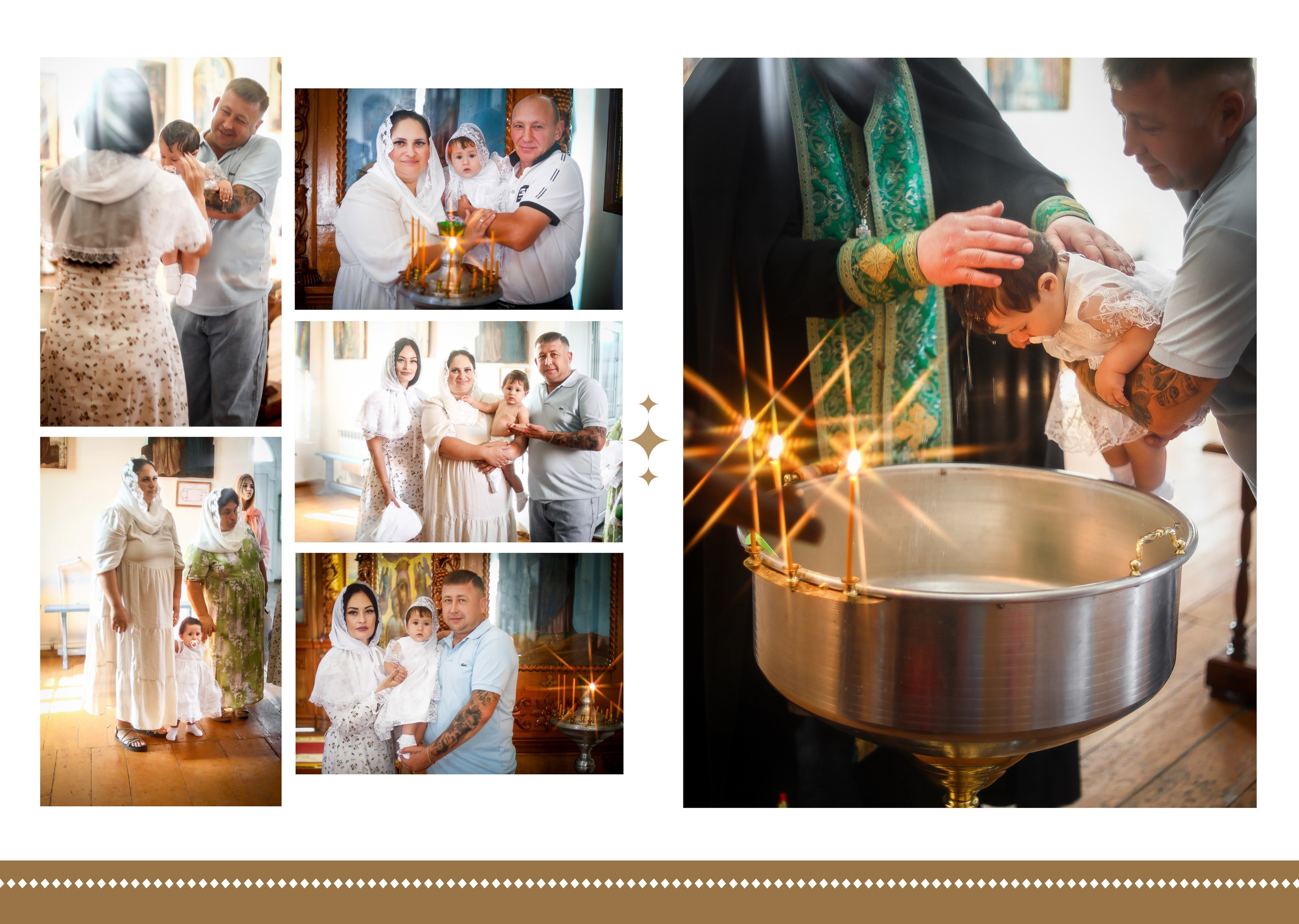 Альбом КРЕЩЕНИЯ (ПРЕМИУМ АЛЬБОМ). Выпускные альбомы для школ и Детских садов в Барнауле /Выпускные/Свадебные/Детские/Семейные и др. виды съёмок /Фотограф Вера Валейко