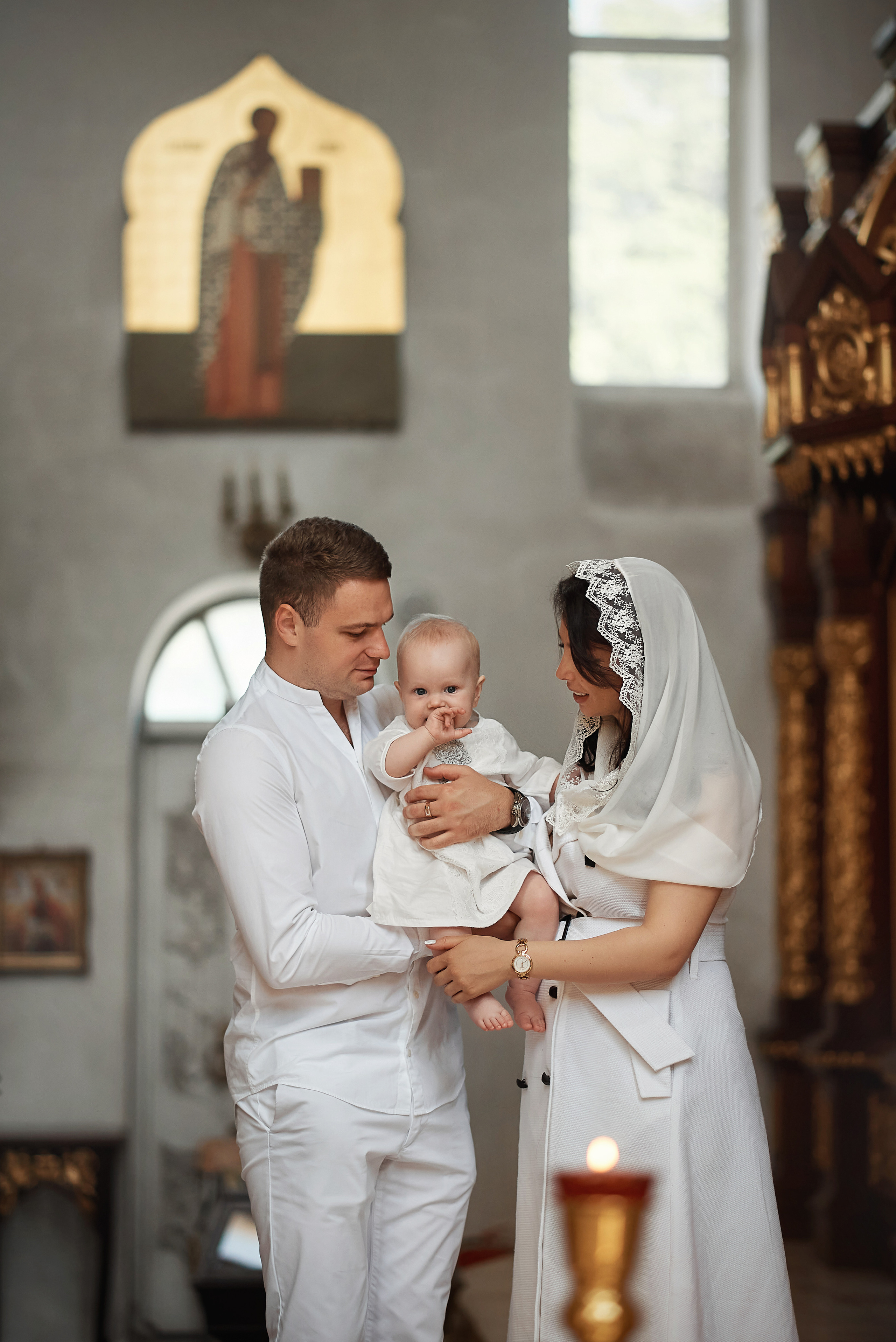 Крещение Миланы_Храм Дмитрия Ростовского. Семейный фотограф в Ростове-на-Дону Татьяна Литвинова