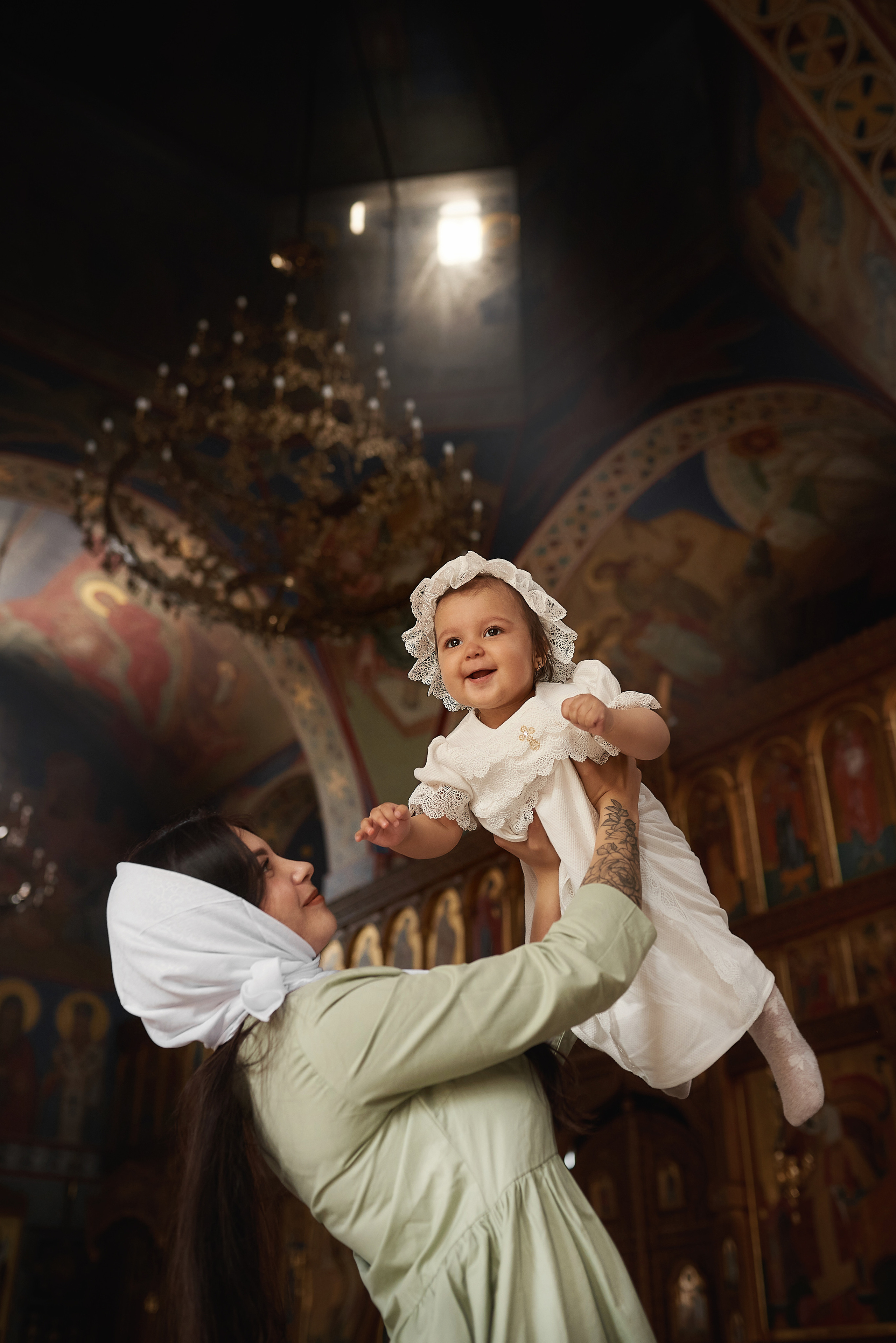 Крещение Дианы в Храме Иконы Казанской БМ. Семейный фотограф в Ростове-на-Дону Татьяна Литвинова