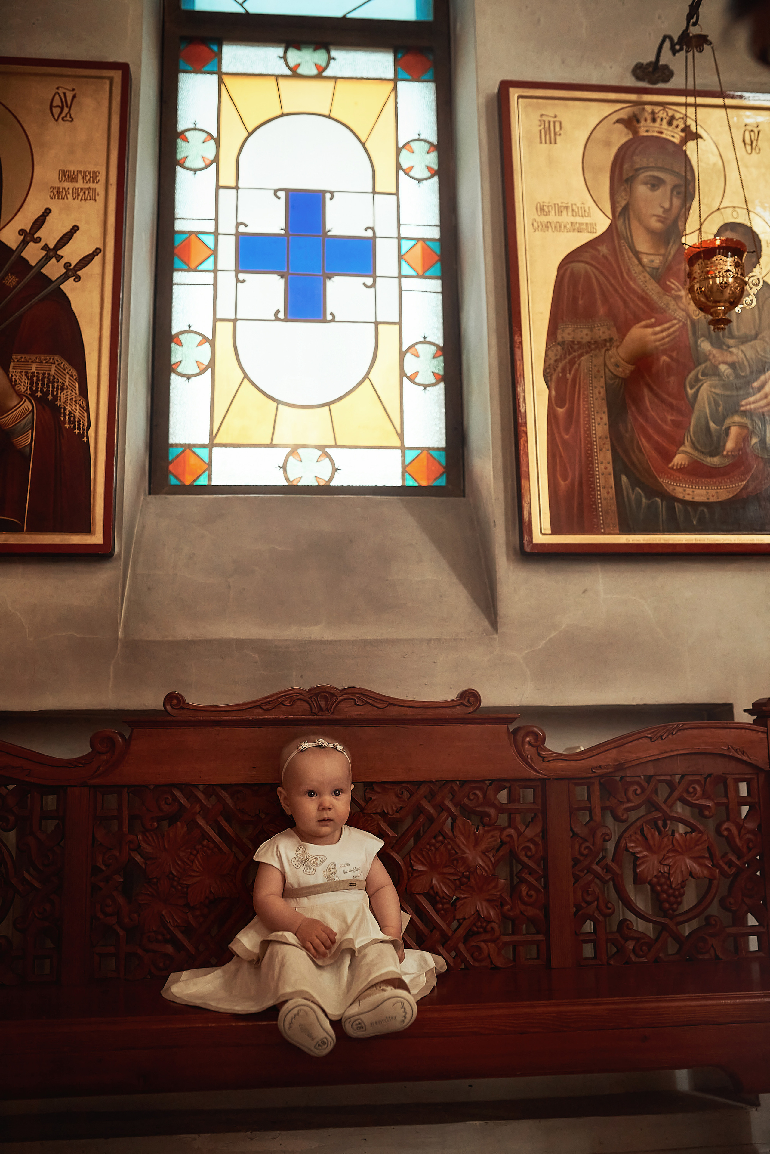 Крещение Миланы_Храм Дмитрия Ростовского. Семейный фотограф в Ростове-на-Дону Татьяна Литвинова