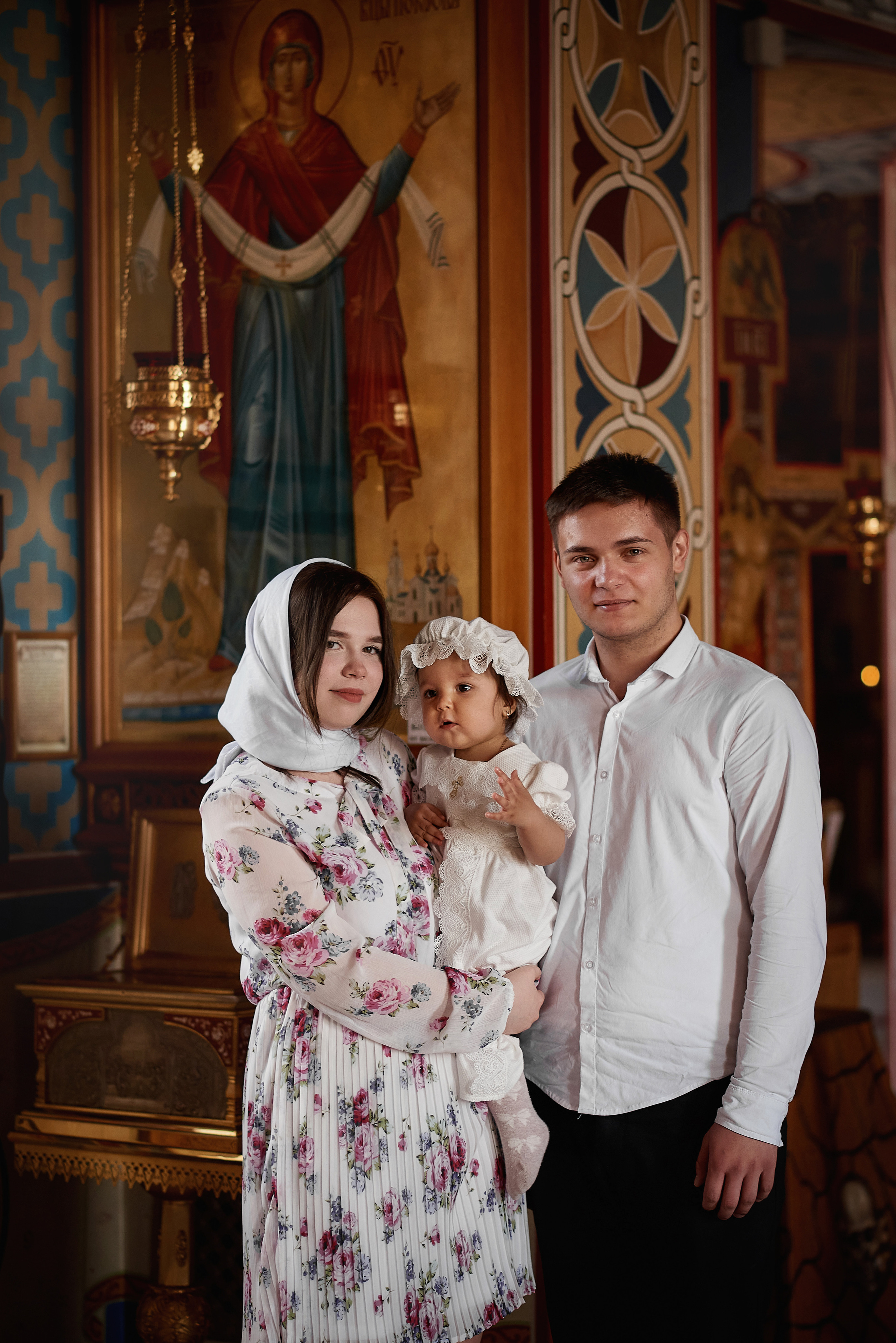 Крещение Дианы в Храме Иконы Казанской БМ. Семейный фотограф в Ростове-на-Дону Татьяна Литвинова