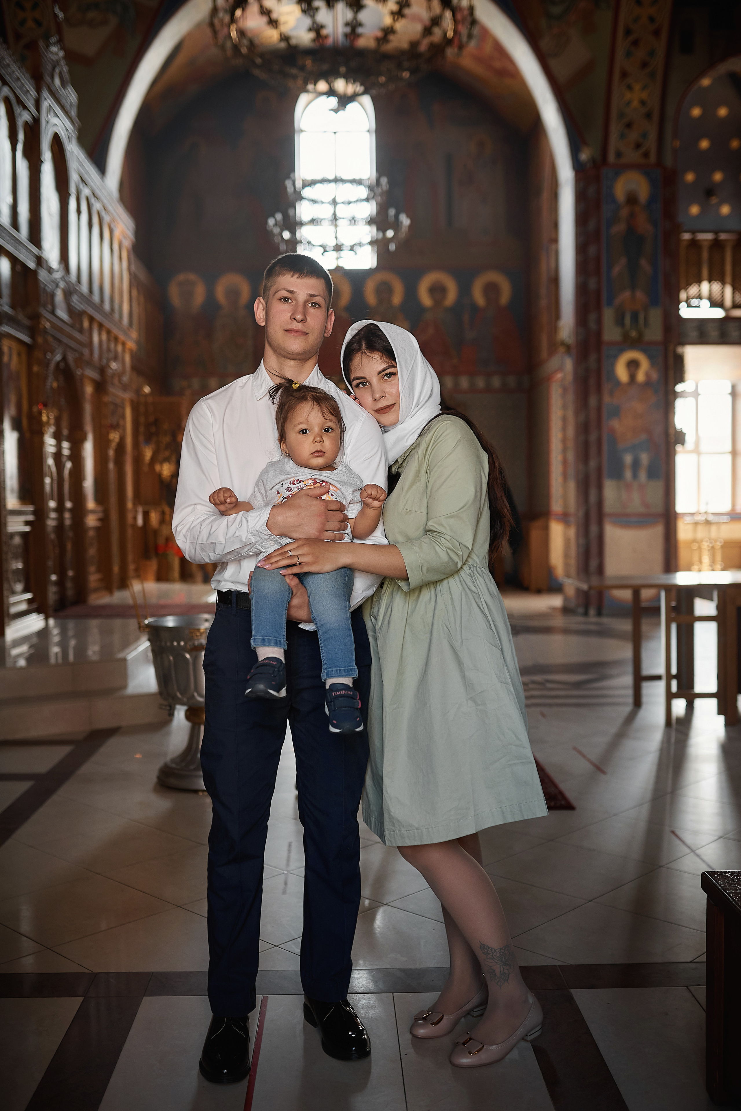 Крещение Дианы в Храме Иконы Казанской БМ. Семейный фотограф в Ростове-на-Дону Татьяна Литвинова