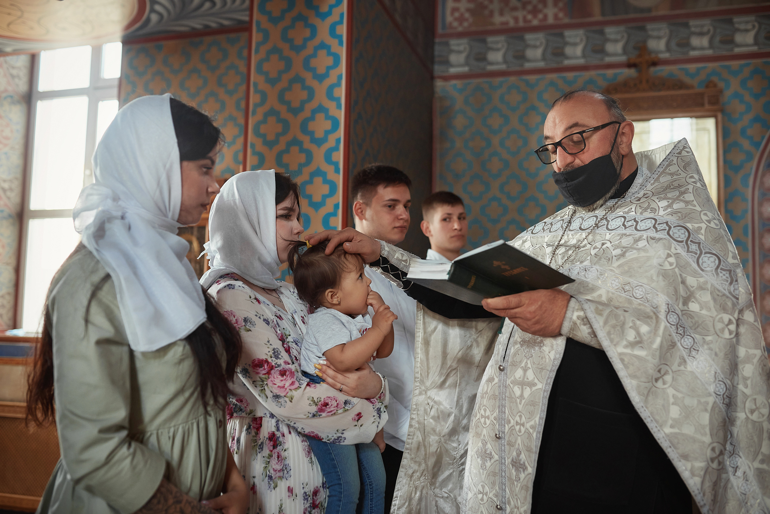 Крещение Дианы в Храме Иконы Казанской БМ. Семейный фотограф в Ростове-на-Дону Татьяна Литвинова