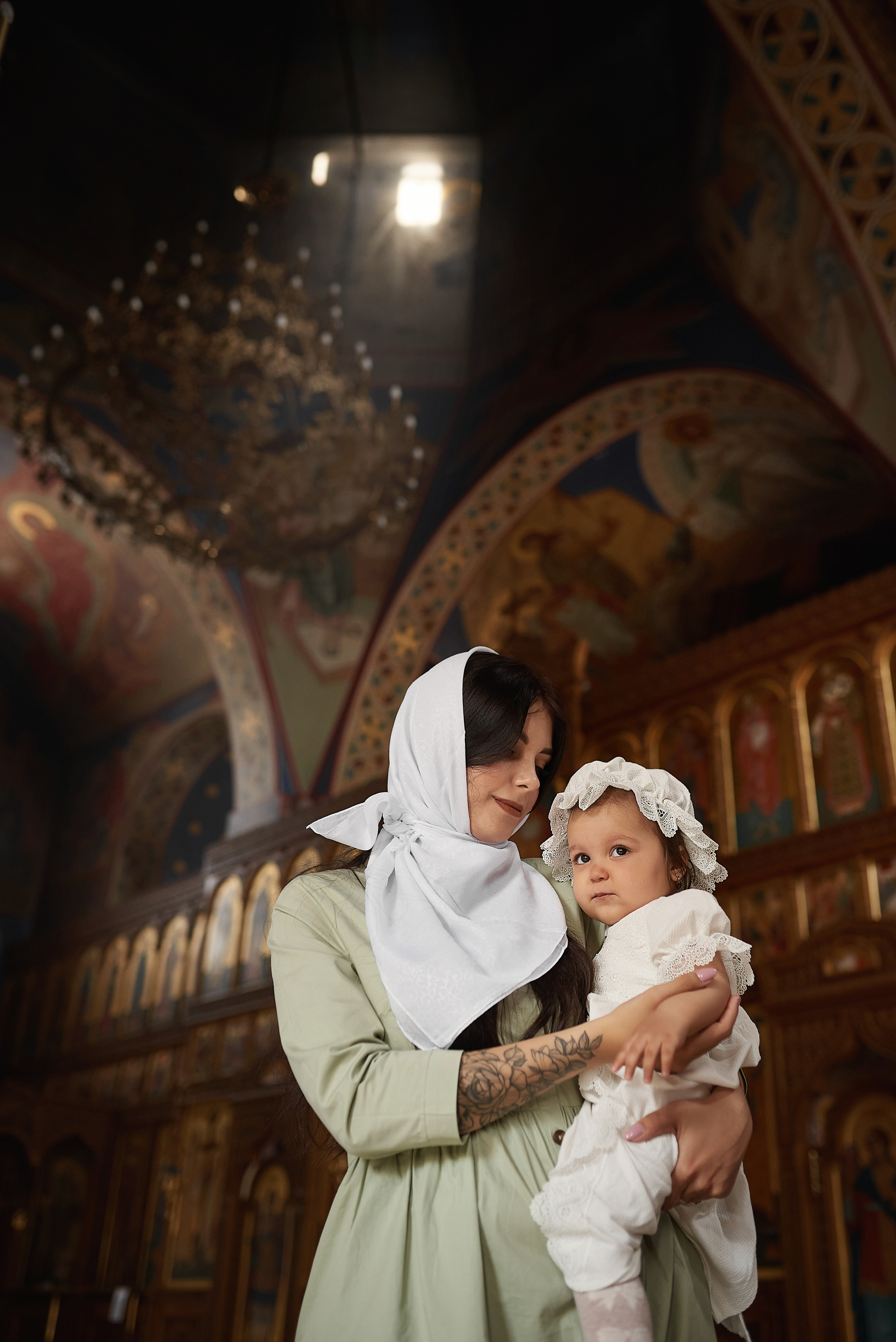 Крещение Дианы в Храме Иконы Казанской БМ. Семейный фотограф в Ростове-на-Дону Татьяна Литвинова