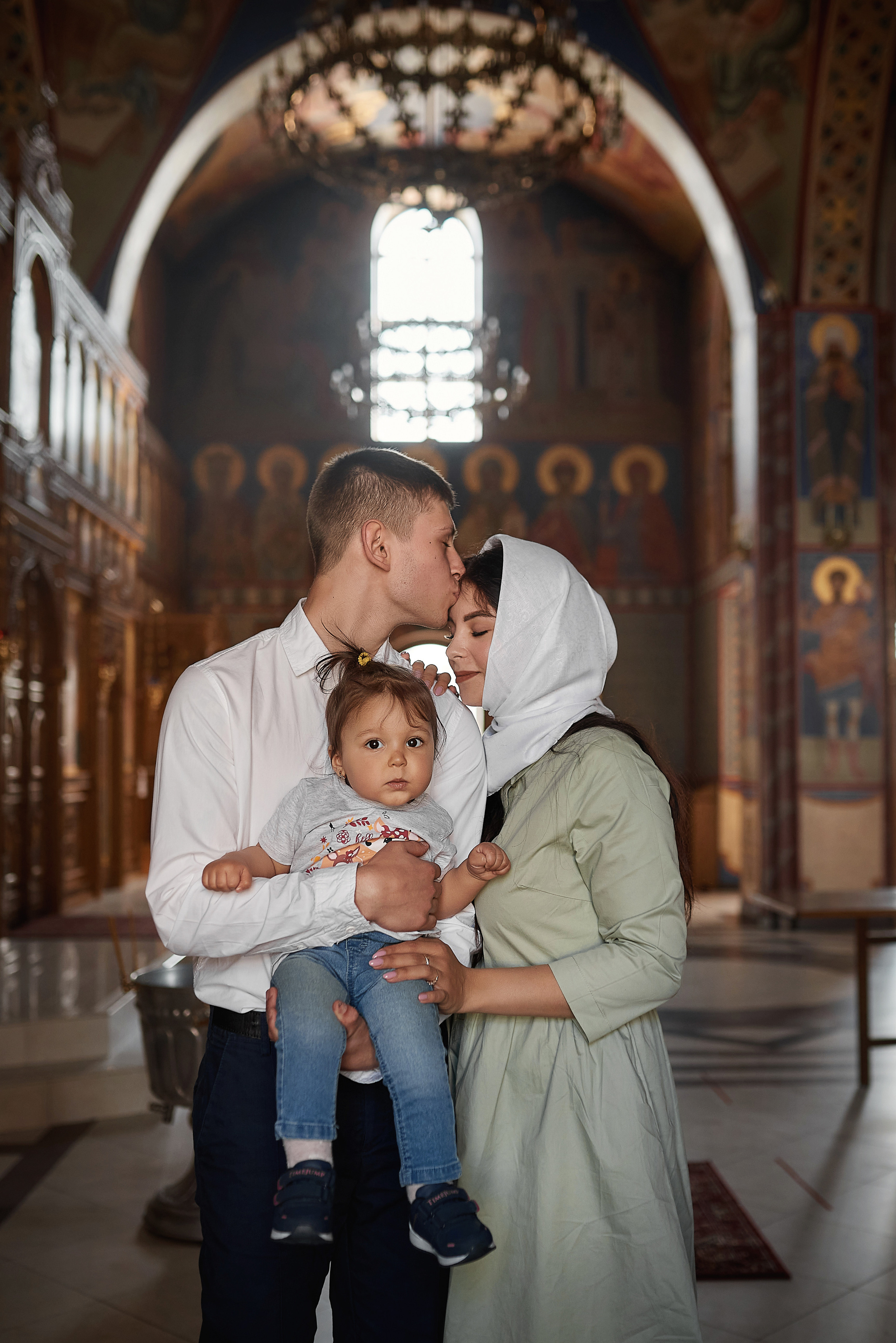 Крещение Дианы в Храме Иконы Казанской БМ. Семейный фотограф в Ростове-на-Дону Татьяна Литвинова