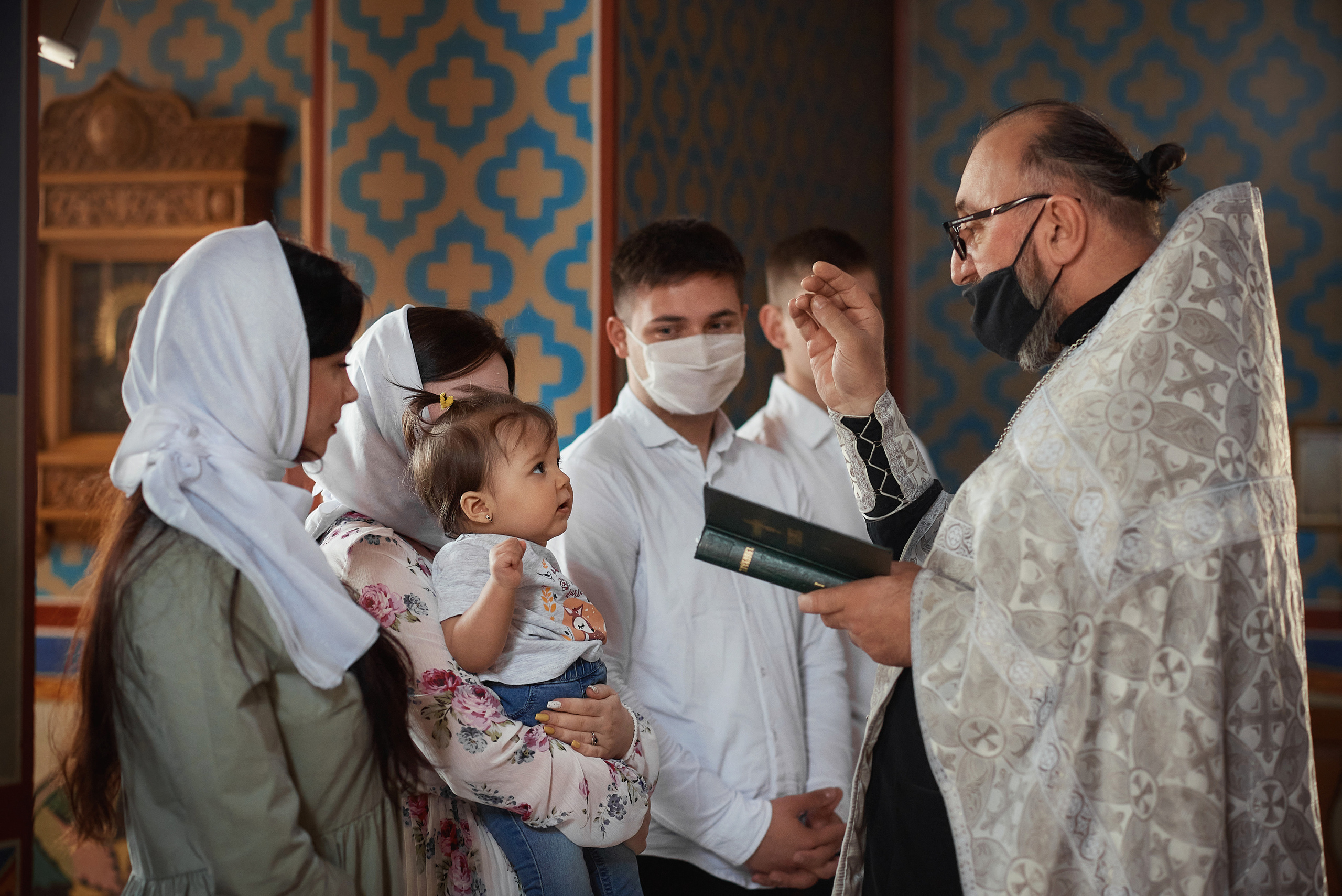 Крещение Дианы в Храме Иконы Казанской БМ. Семейный фотограф в Ростове-на-Дону Татьяна Литвинова