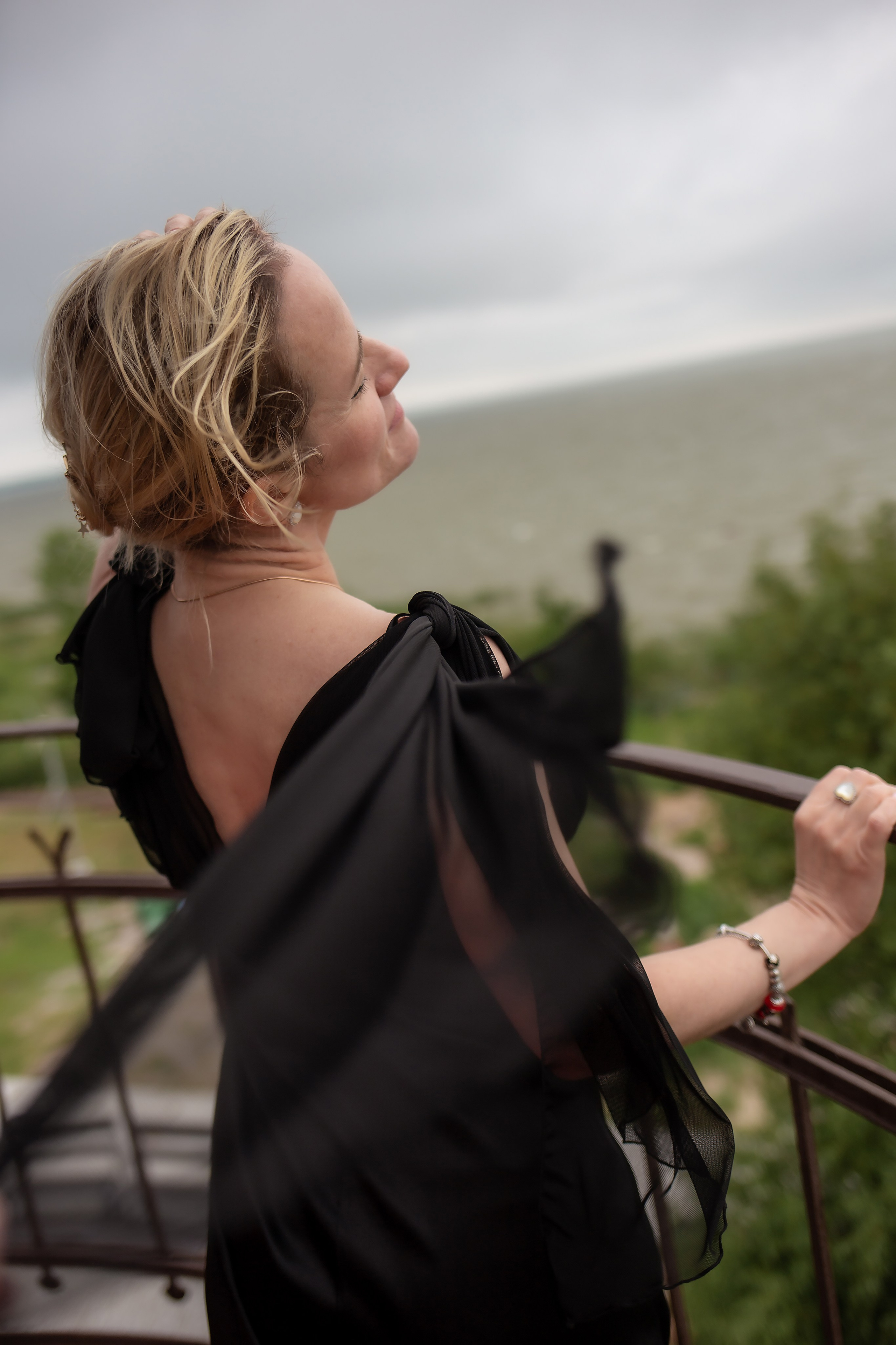 Катя. Маяк в Заливино. Фотограф в Калининграде Решетникова Алина