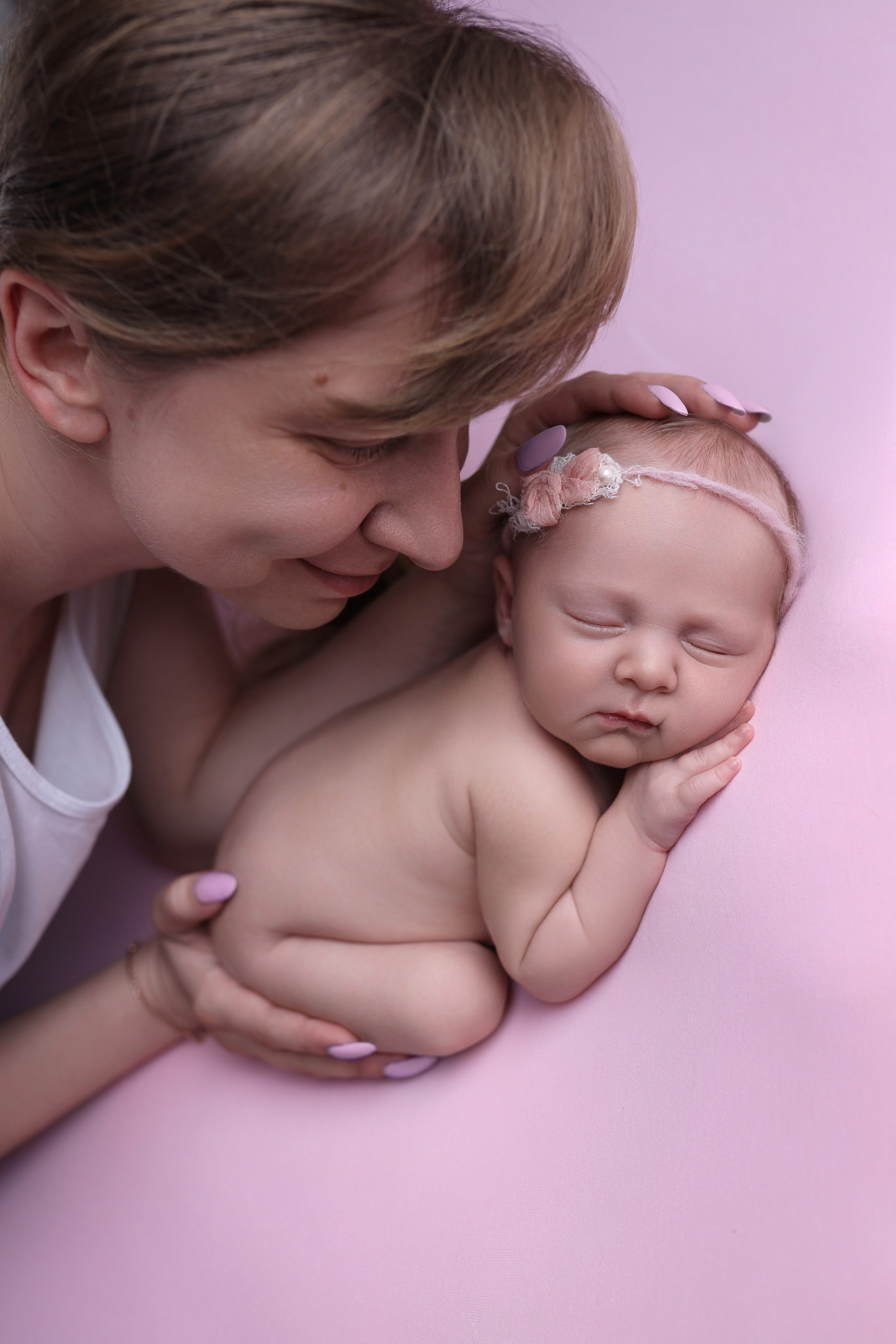 Newborn девочки. Фотограф новорожденных Модяева Ирина